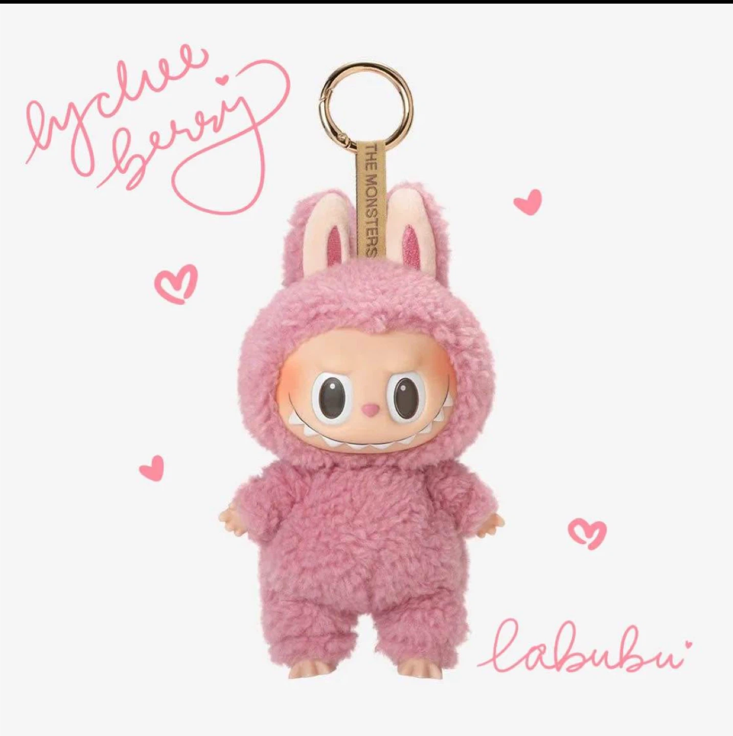 Authentic Labubu Macaroon Lychee Berry