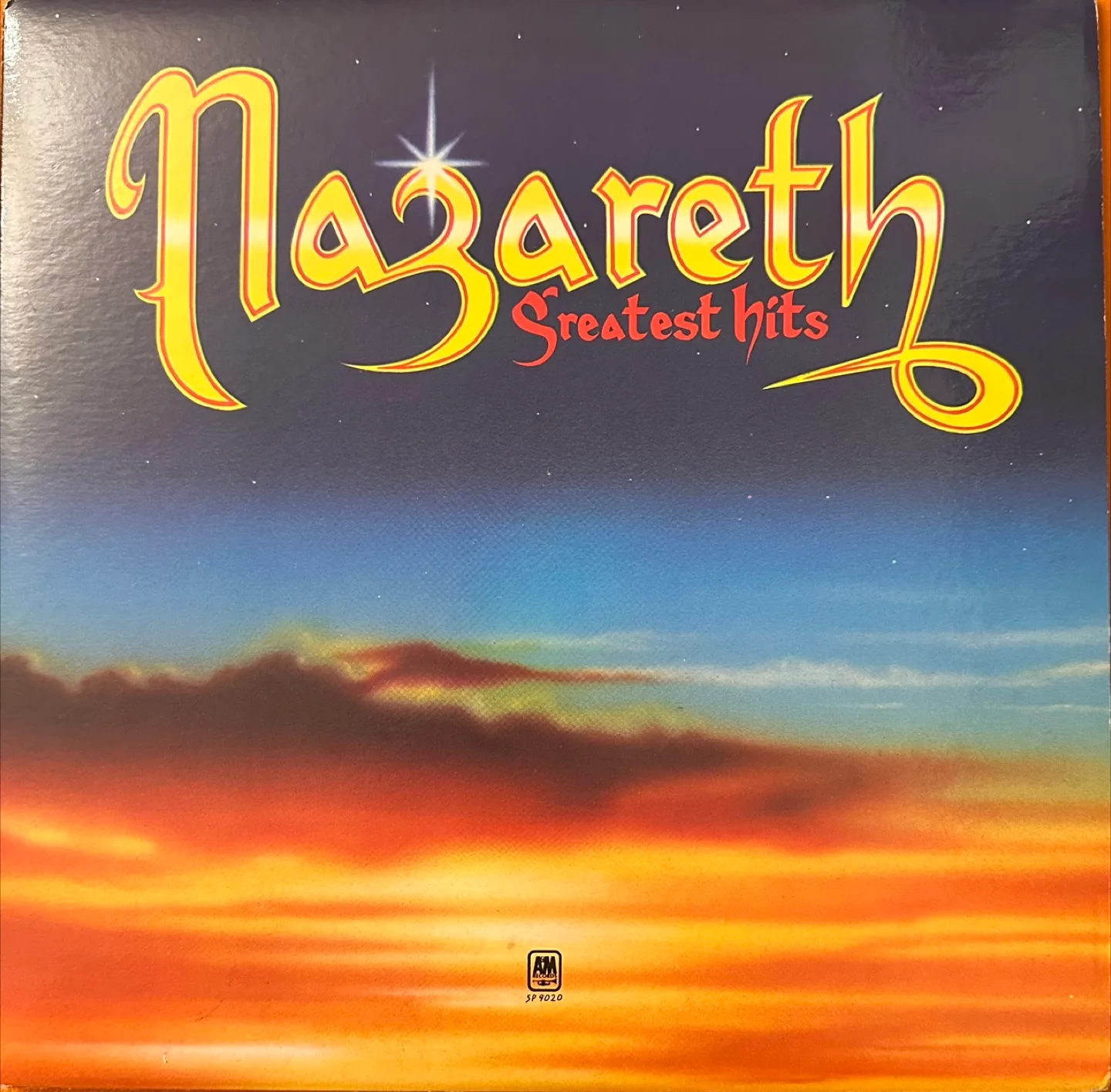 Nazareth Greatest Hits vintage Vinyl Record thumbnail