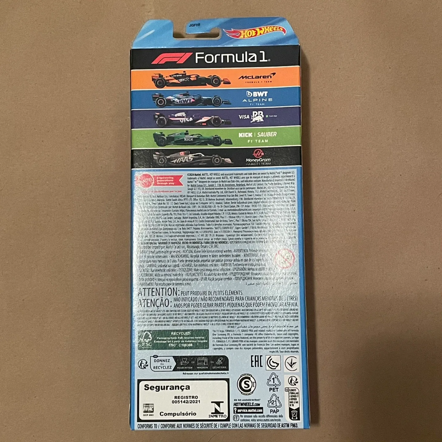 Hot Wheels Formula 1 5-Pack image indicator(4)