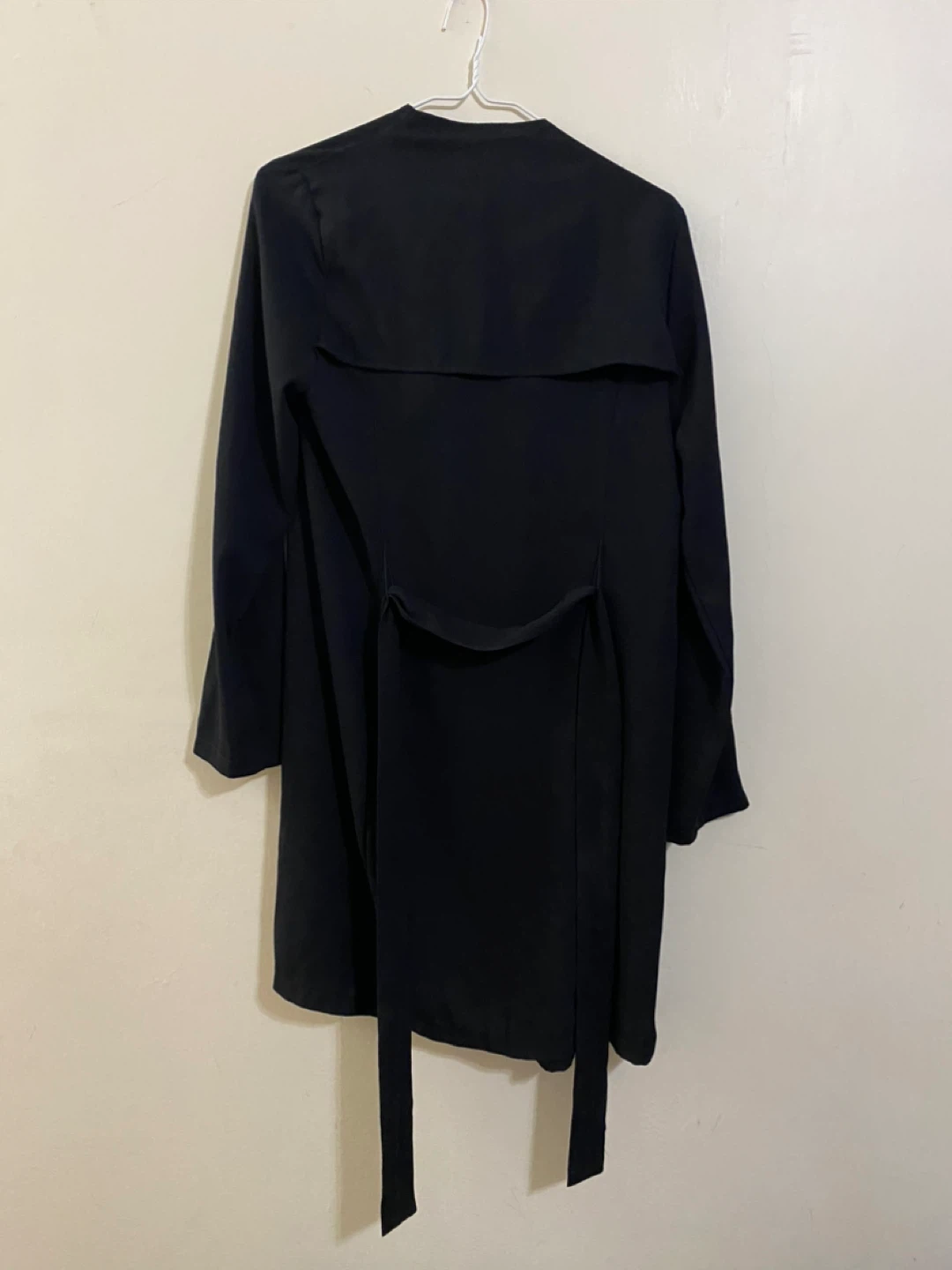 Another Story Black Trench Coat - Size XS - photo 3
