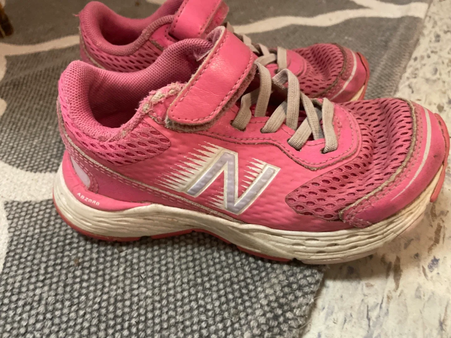 New Balance Pink Toddler Sneakers thumbnail