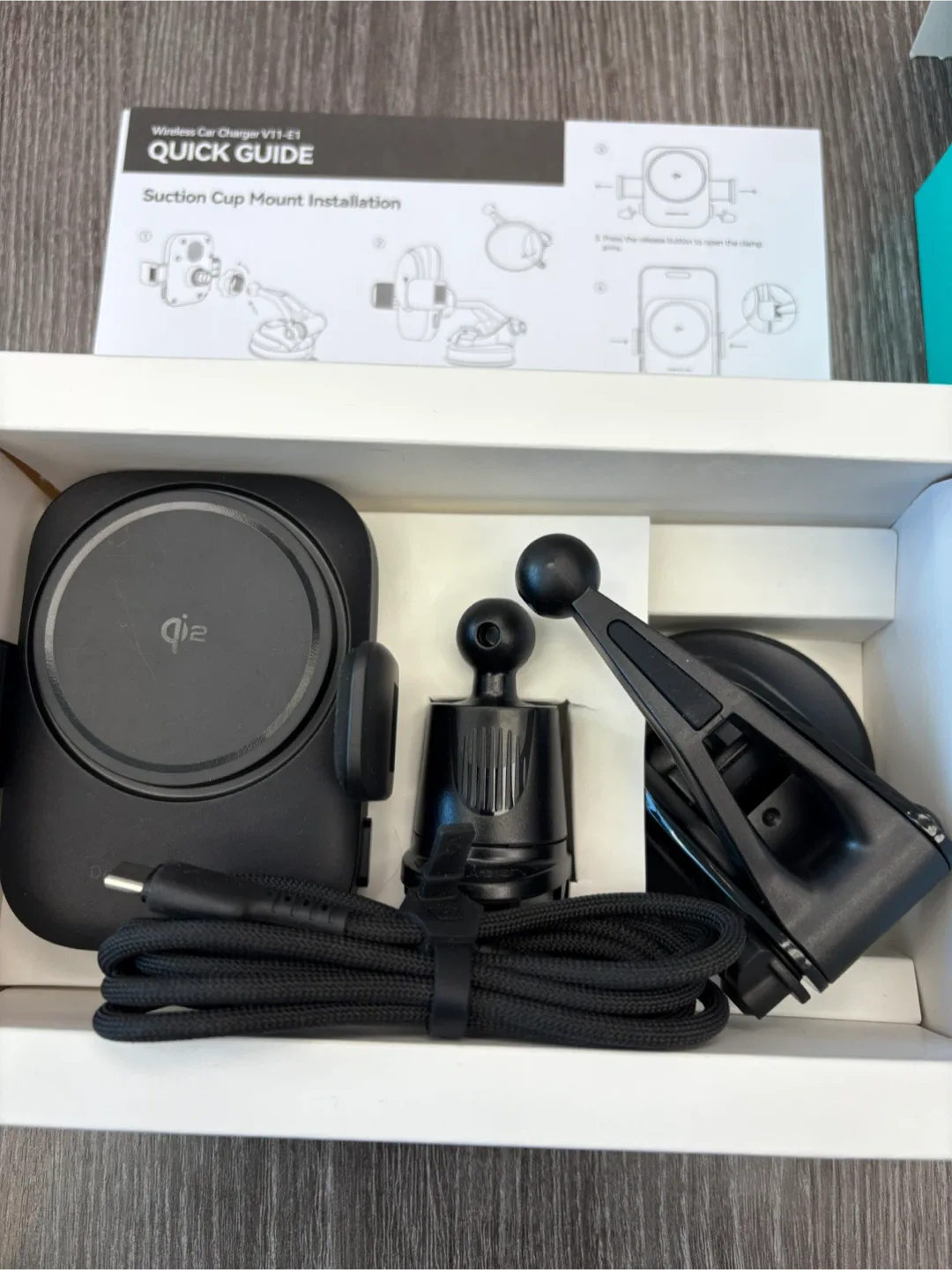 Cell Phone Mount Holder Charger for Car (MagSafe) image indicator(3)