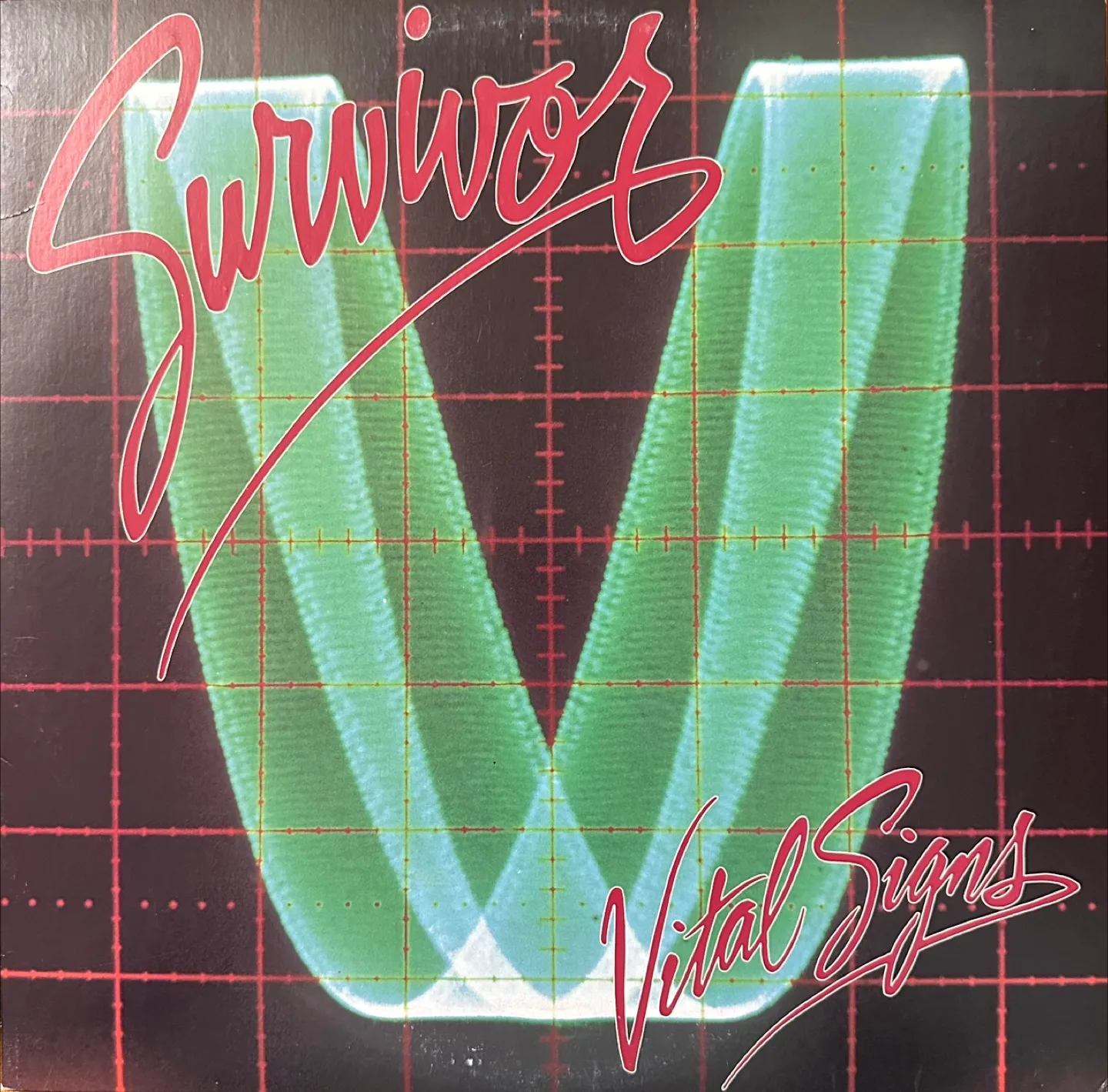Survivor - Vital Signs vintage Vinyl Record thumbnail