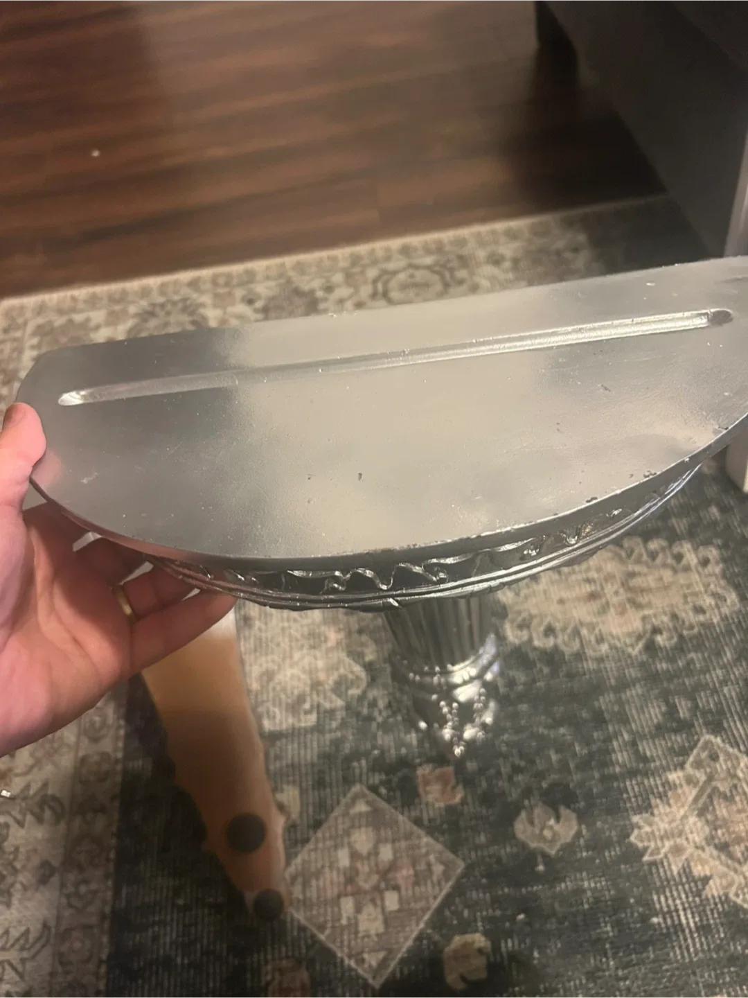 Silver Decorative Wall Shelf - Set of 2 image indicator(3)