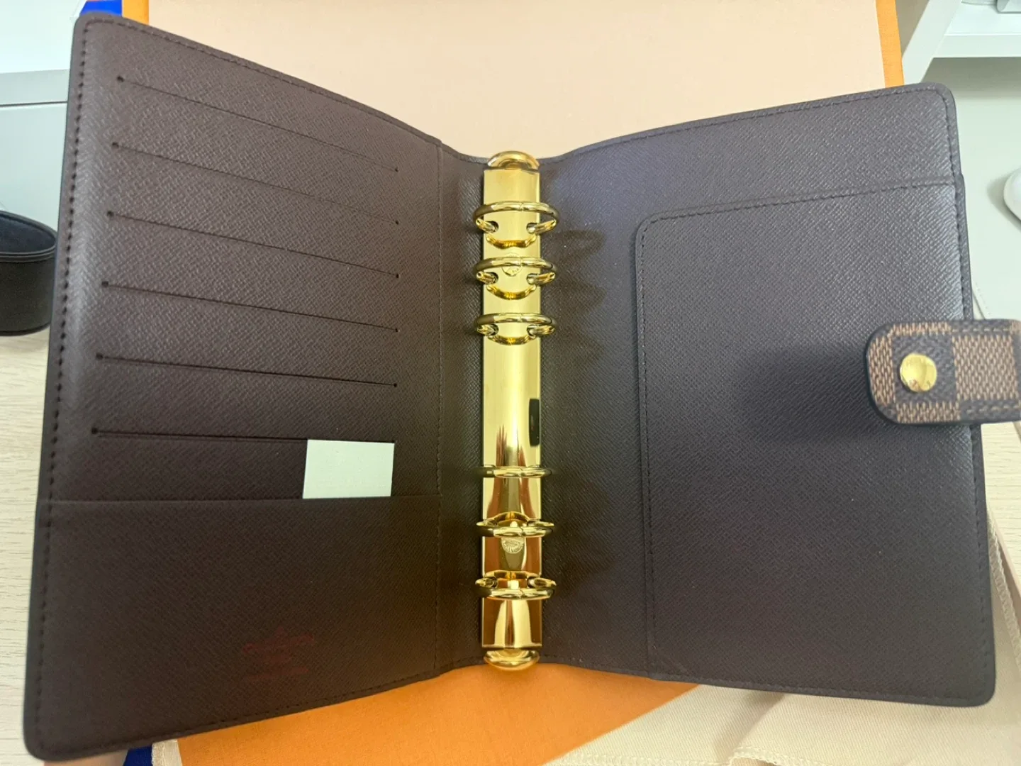 Louis Vuitton MM Agenda – Damier Ebene Canvas image indicator(4)