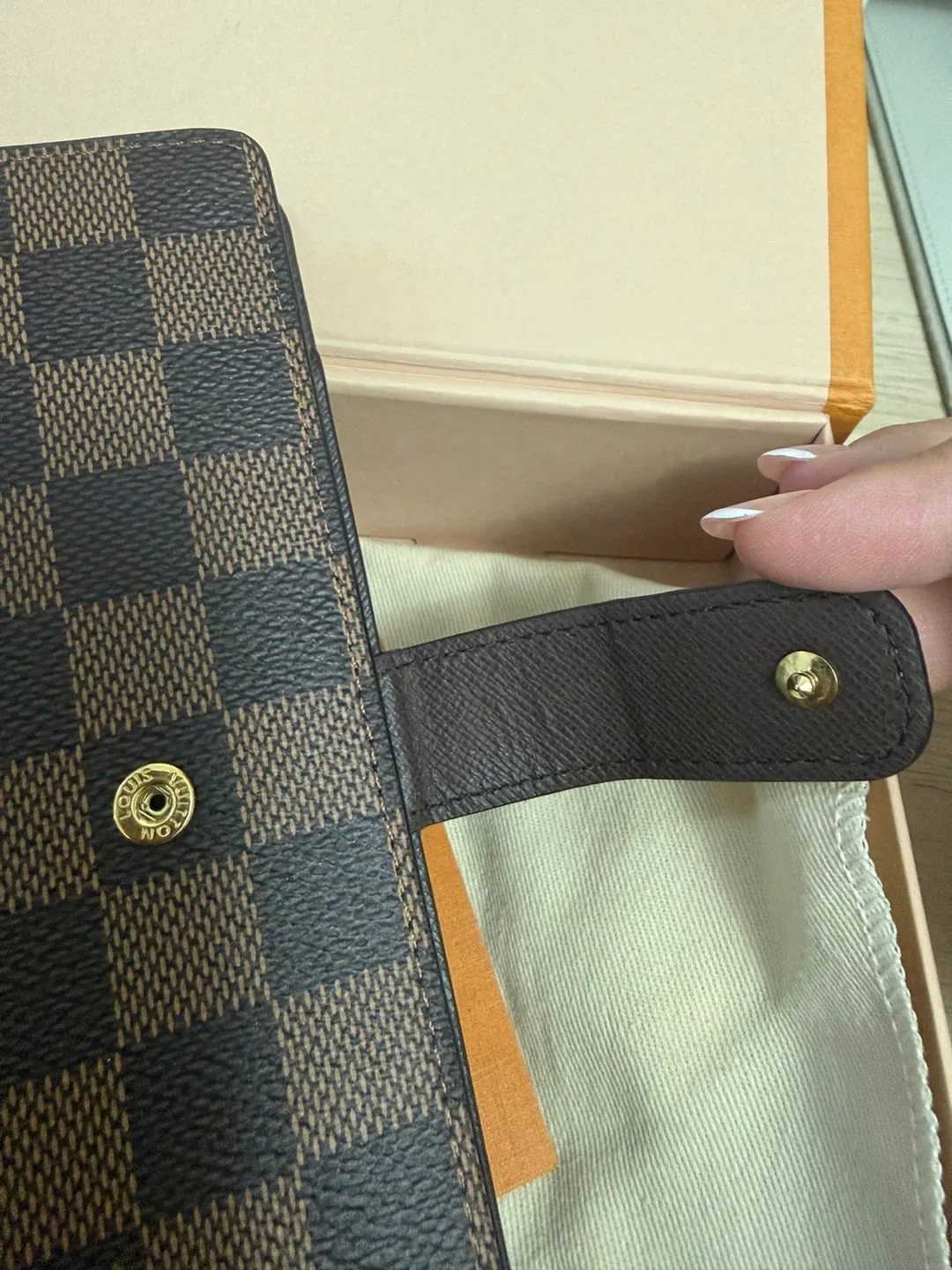 Louis Vuitton MM Agenda – Damier Ebene Canvas image indicator(5)