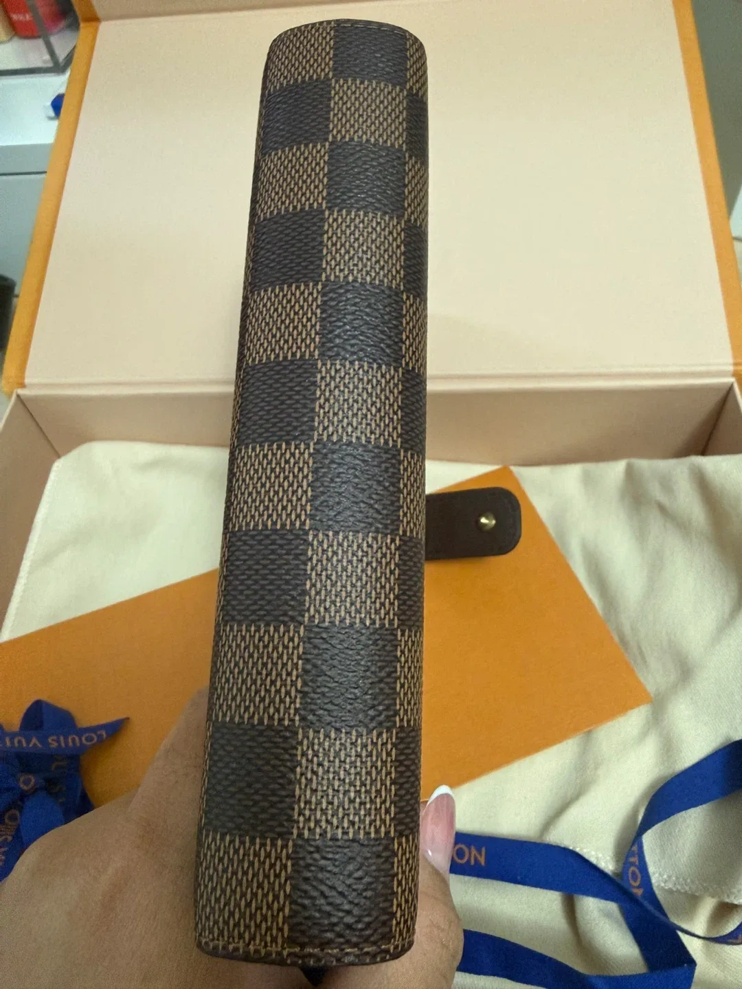Louis Vuitton MM Agenda – Damier Ebene Canvas image indicator(9)