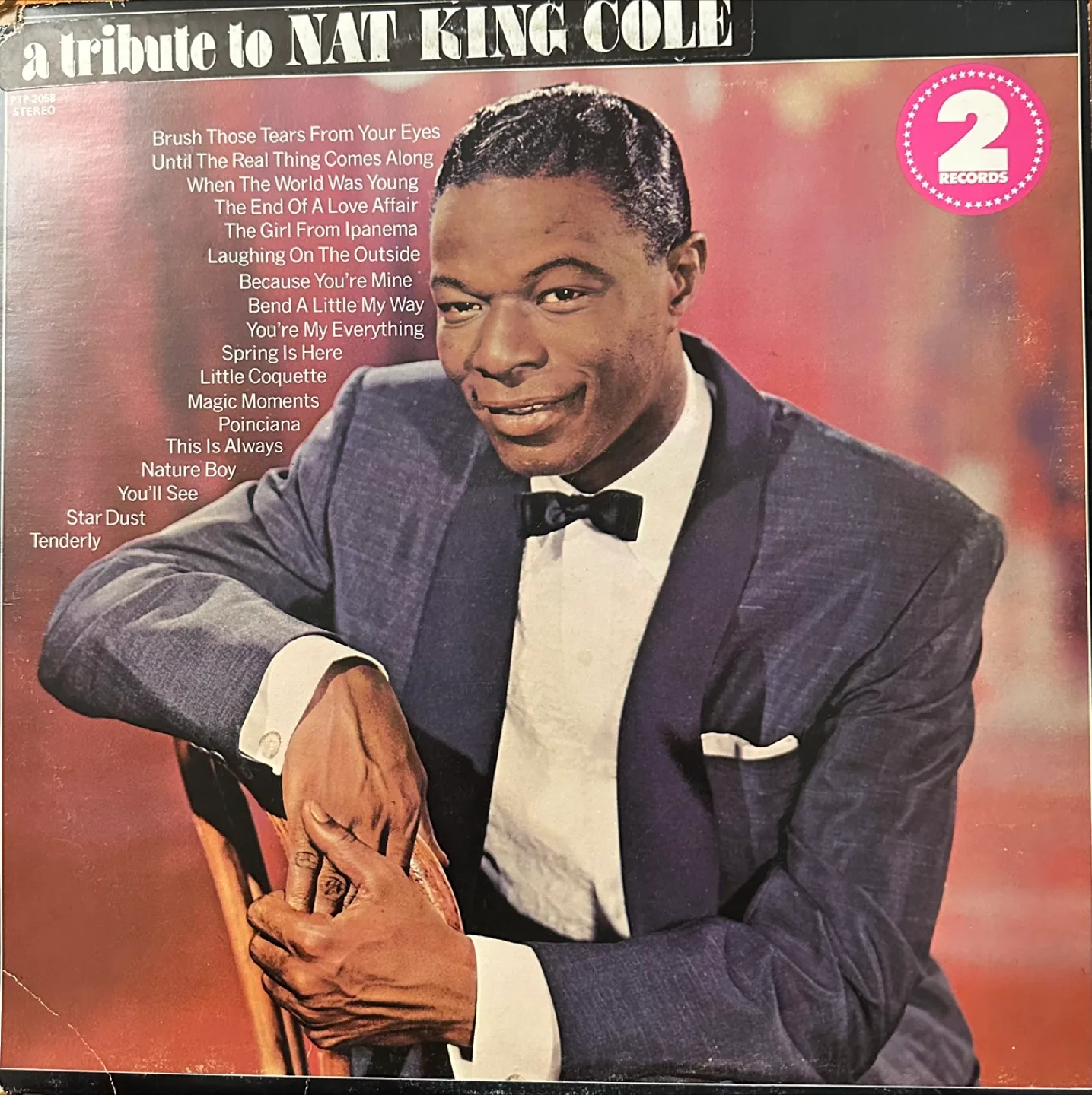 Nat King Cole - A Tribute vintage Vinyl Record thumbnail
