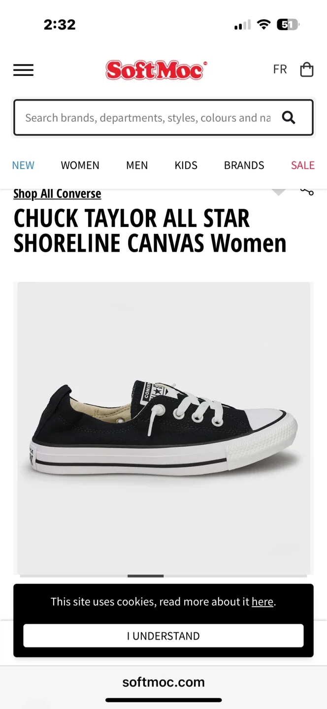 Converse All Star Shoreline Slip-on Shoes size 8 image indicator(5)