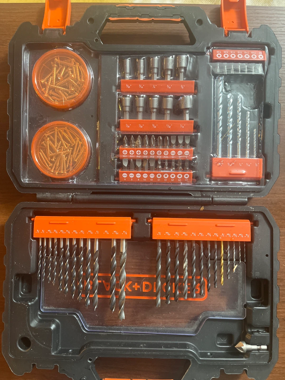Black+Decker Drill Bit Set with Case - photo 2
