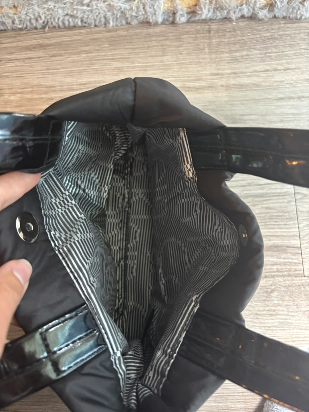 Calvin Klein Black Puffer Tote Bag - photo 3