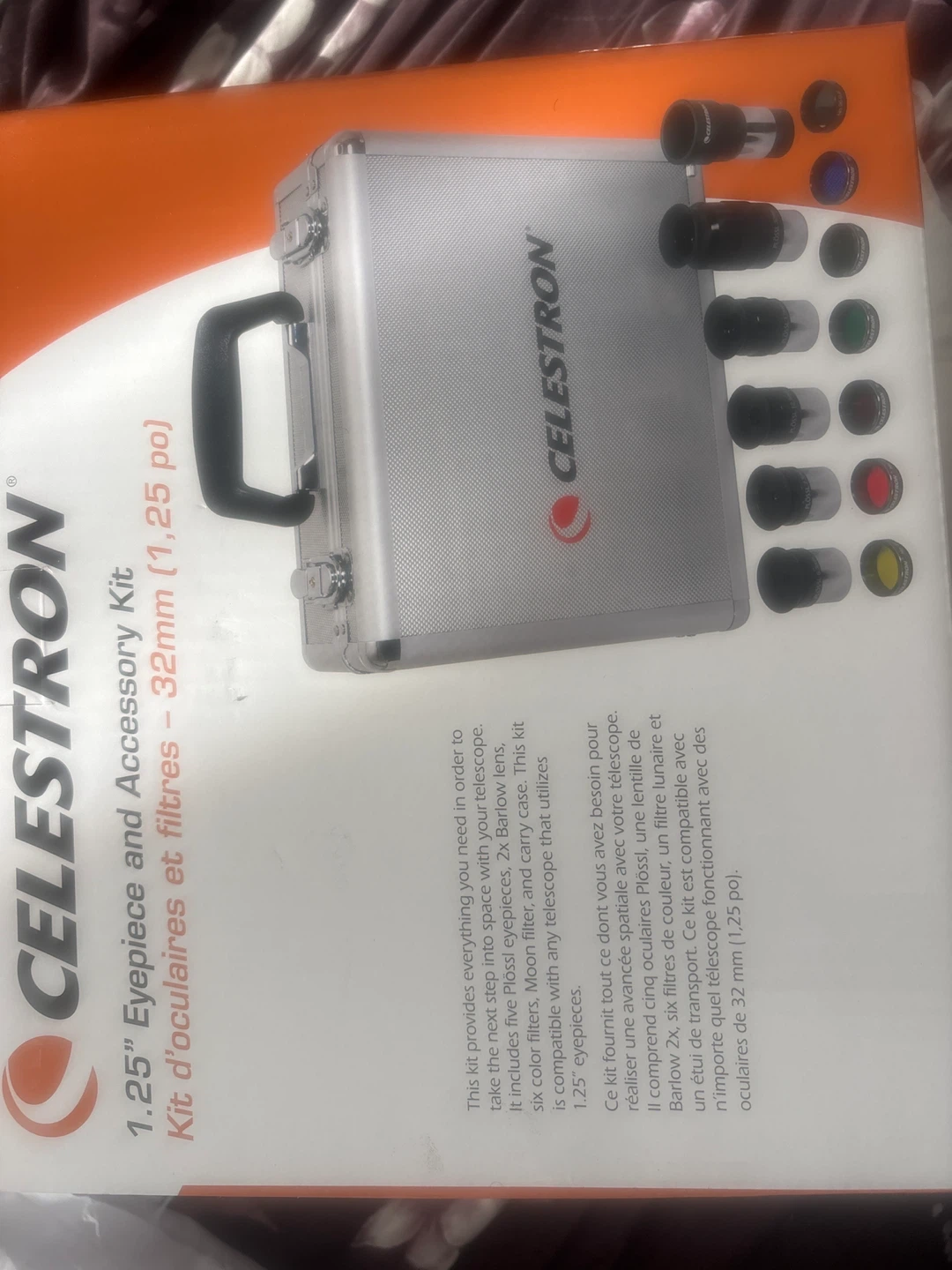 Celestron 1.25" Eyepiece and Accessory Kit