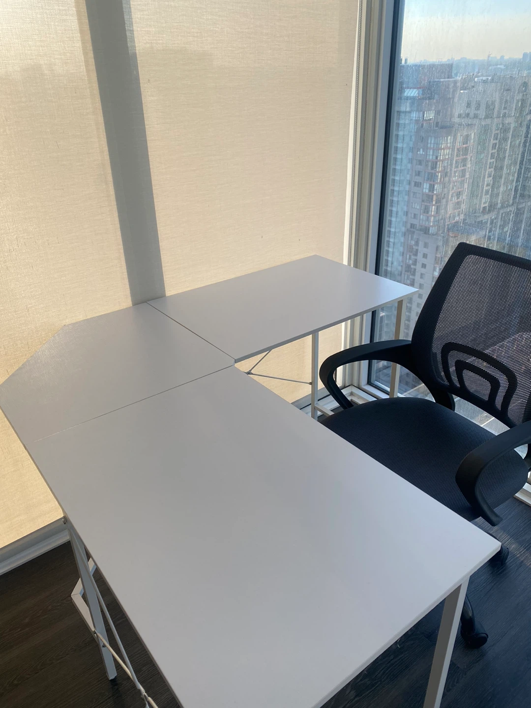 White L shaped Desk - photo 3