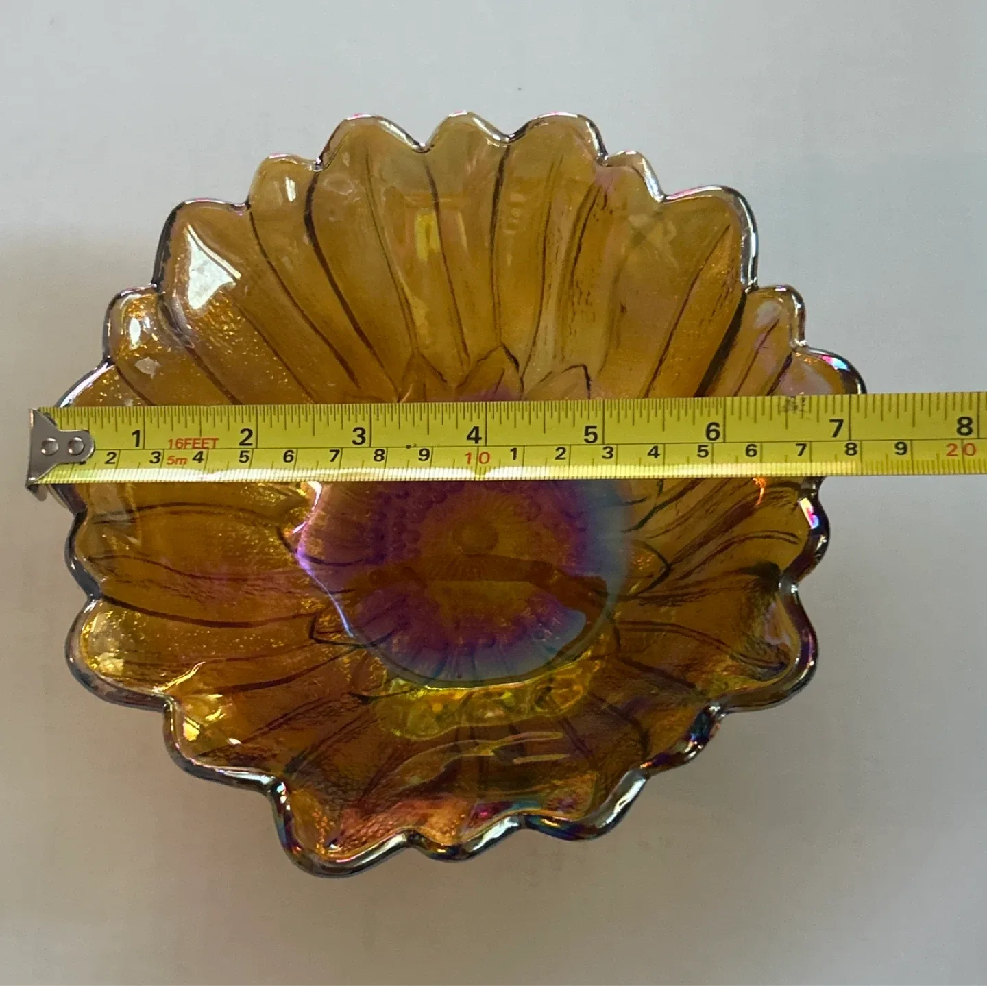 Vintage Carnival Glass Bowl image indicator(4)