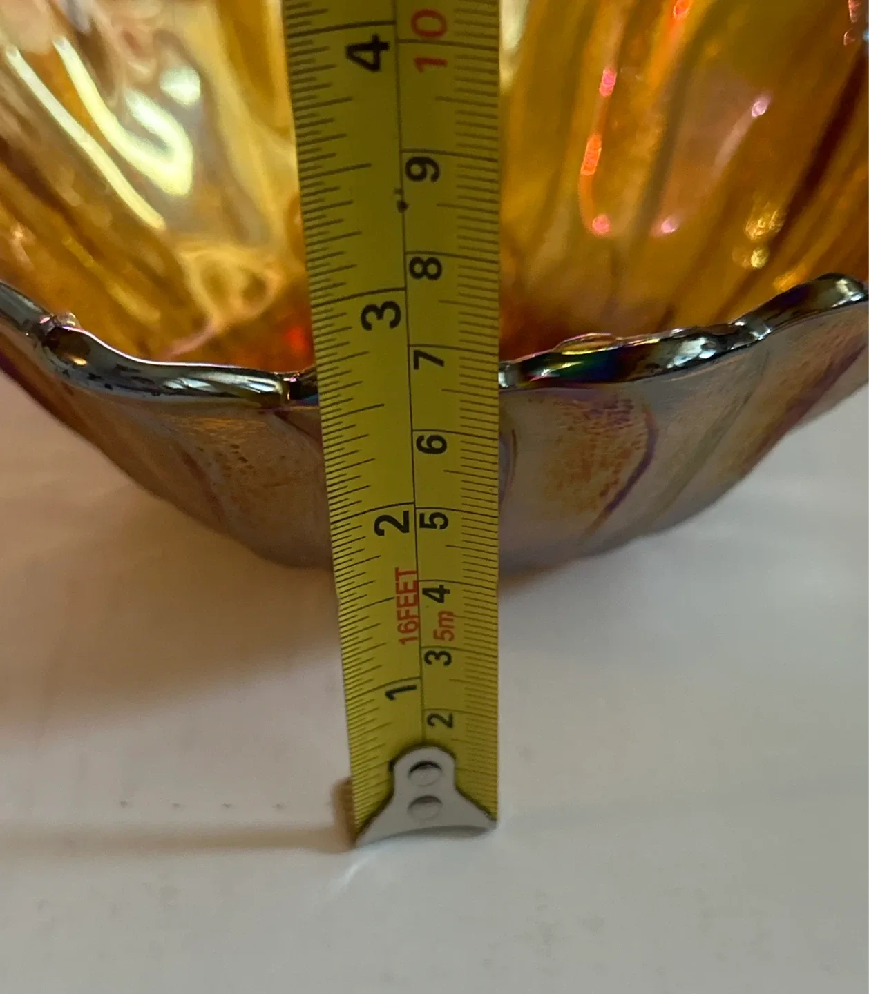 Vintage Carnival Glass Bowl image indicator(5)