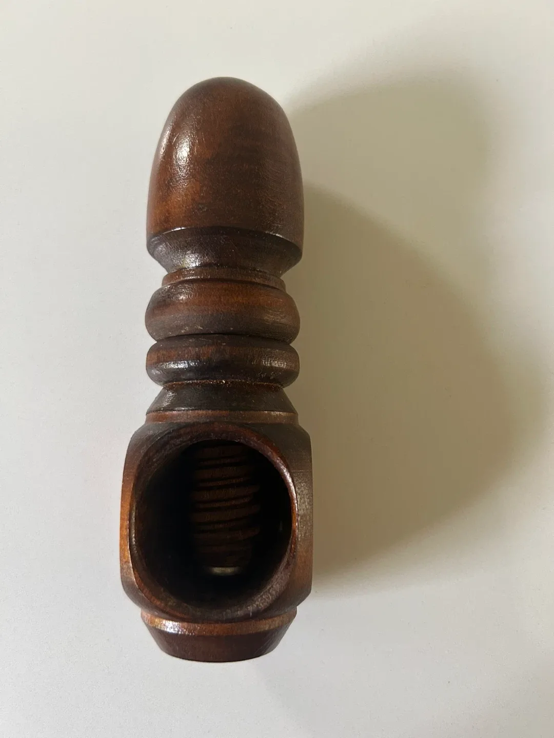 Vintage Walnut Wooden Nutcracker thumbnail