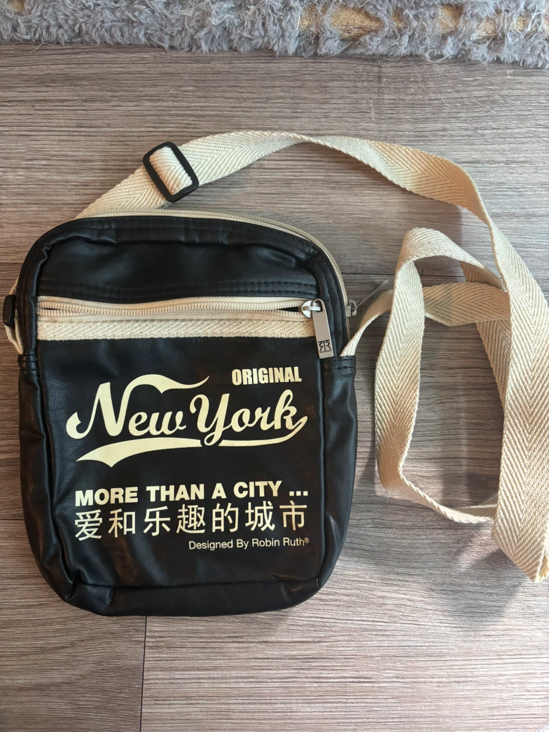Robin Ruth New York Black Crossbody Bag