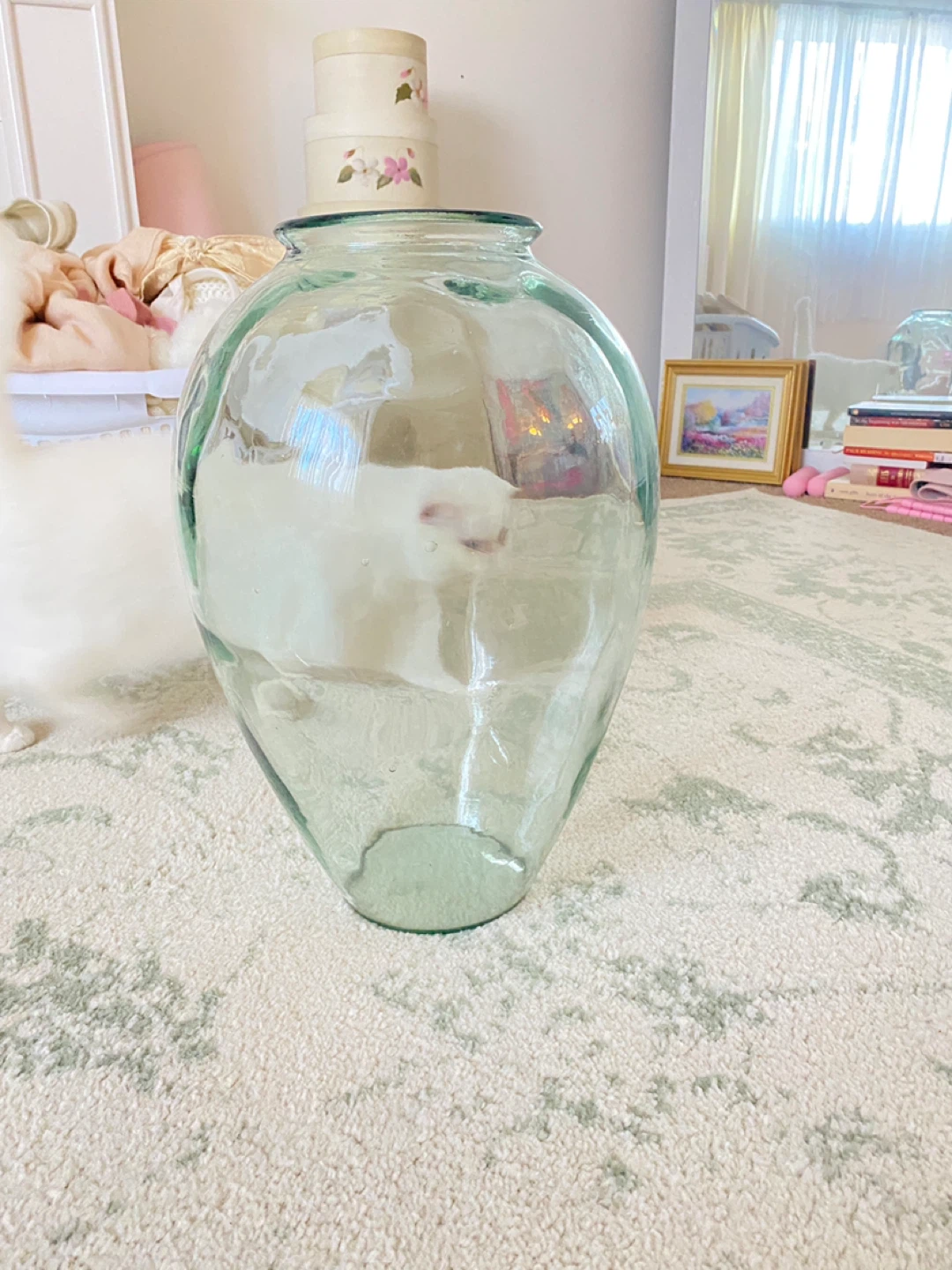 Extra large Glass Vase