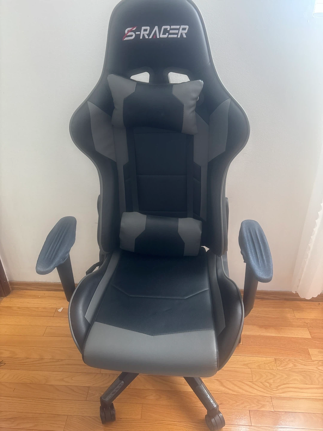 S-Racer Gaming Chair - Black and Grey