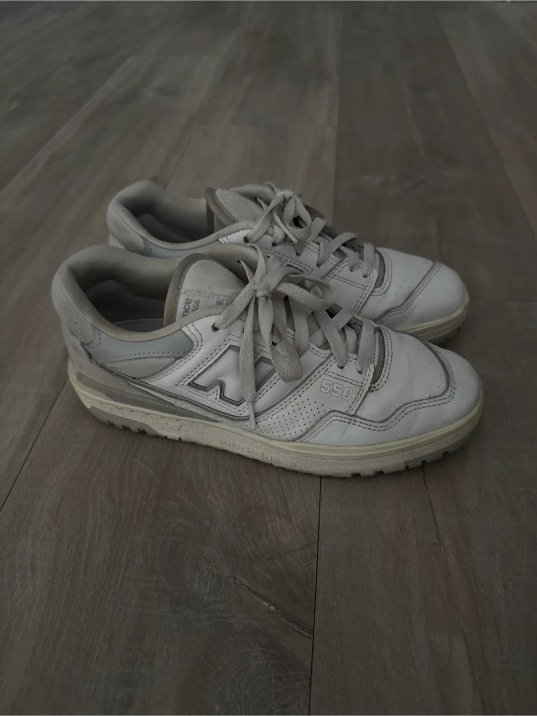 New Balance 550 White/Grey, US 8 - photo 2