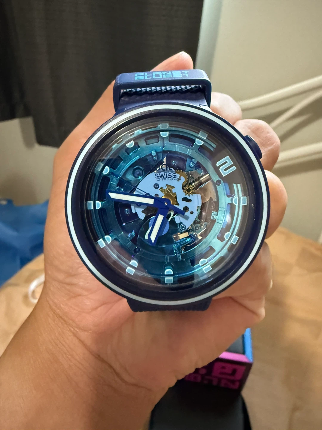 Swatch Big Bold Planets Blueinblue Watch