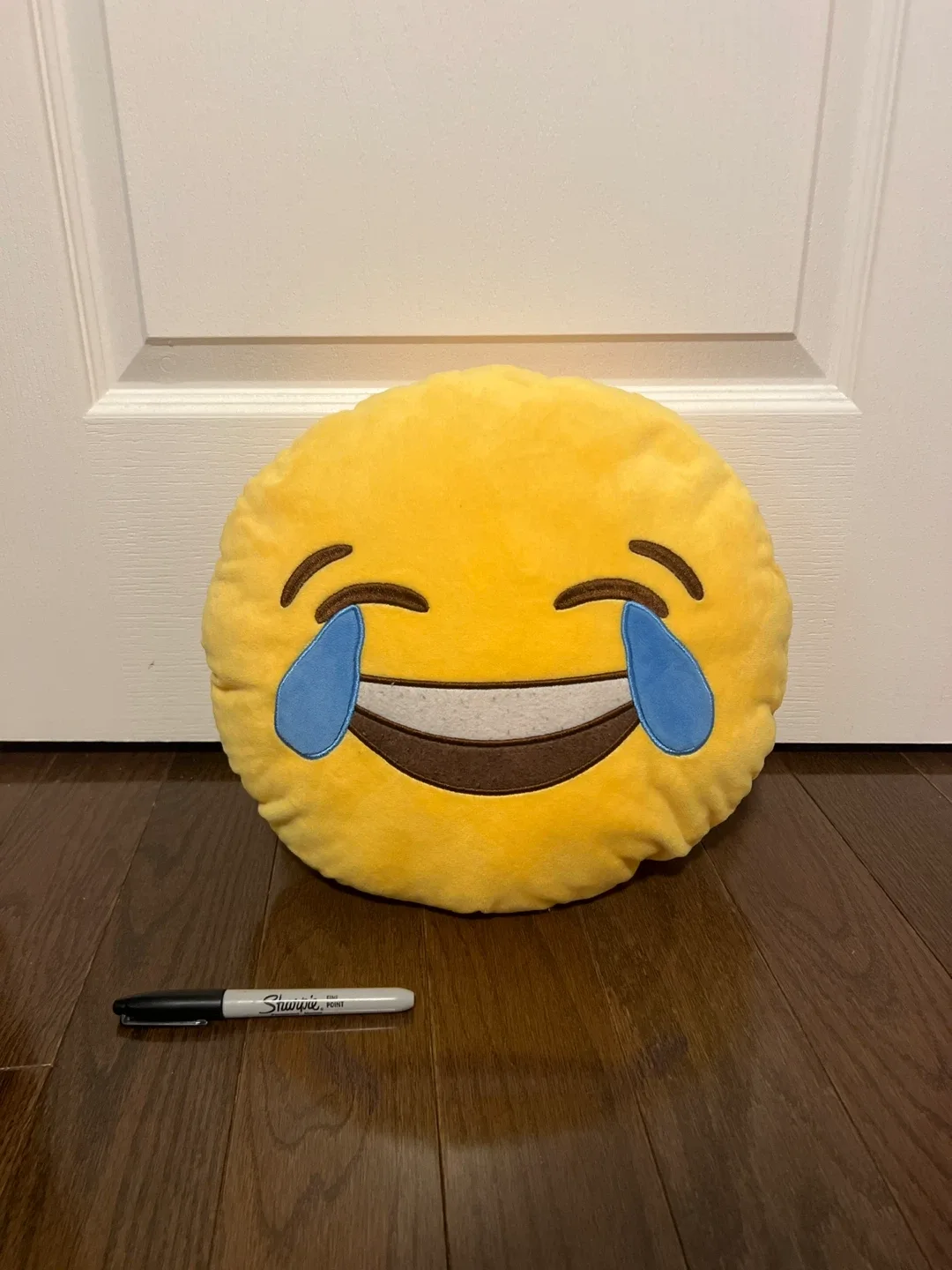 Emoji Plush Pillow - Laughing Crying Face thumbnail
