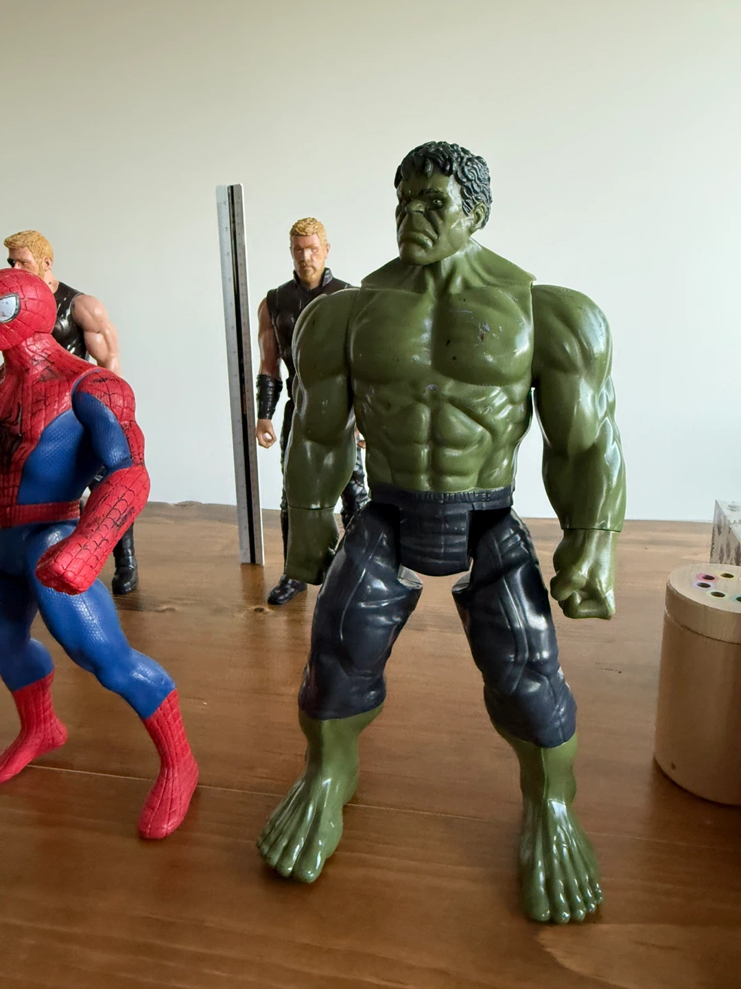 Marvel Action Figures - Hulk, Thor, Spiderman, Thanos - photo 4