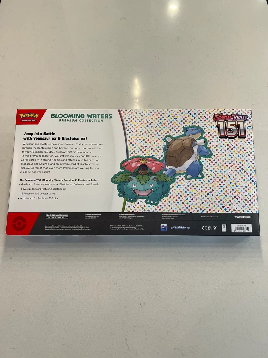 Pokemon 151 Blooming Waters Premium Collection Box image indicator(2)