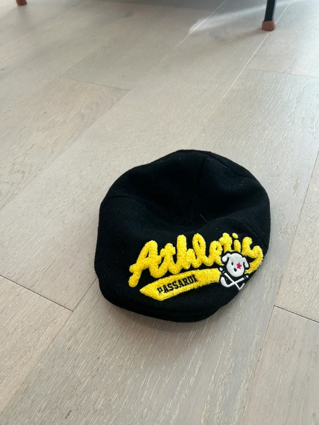 Passardi Black Athletic Beret - Size 56 thumbnail