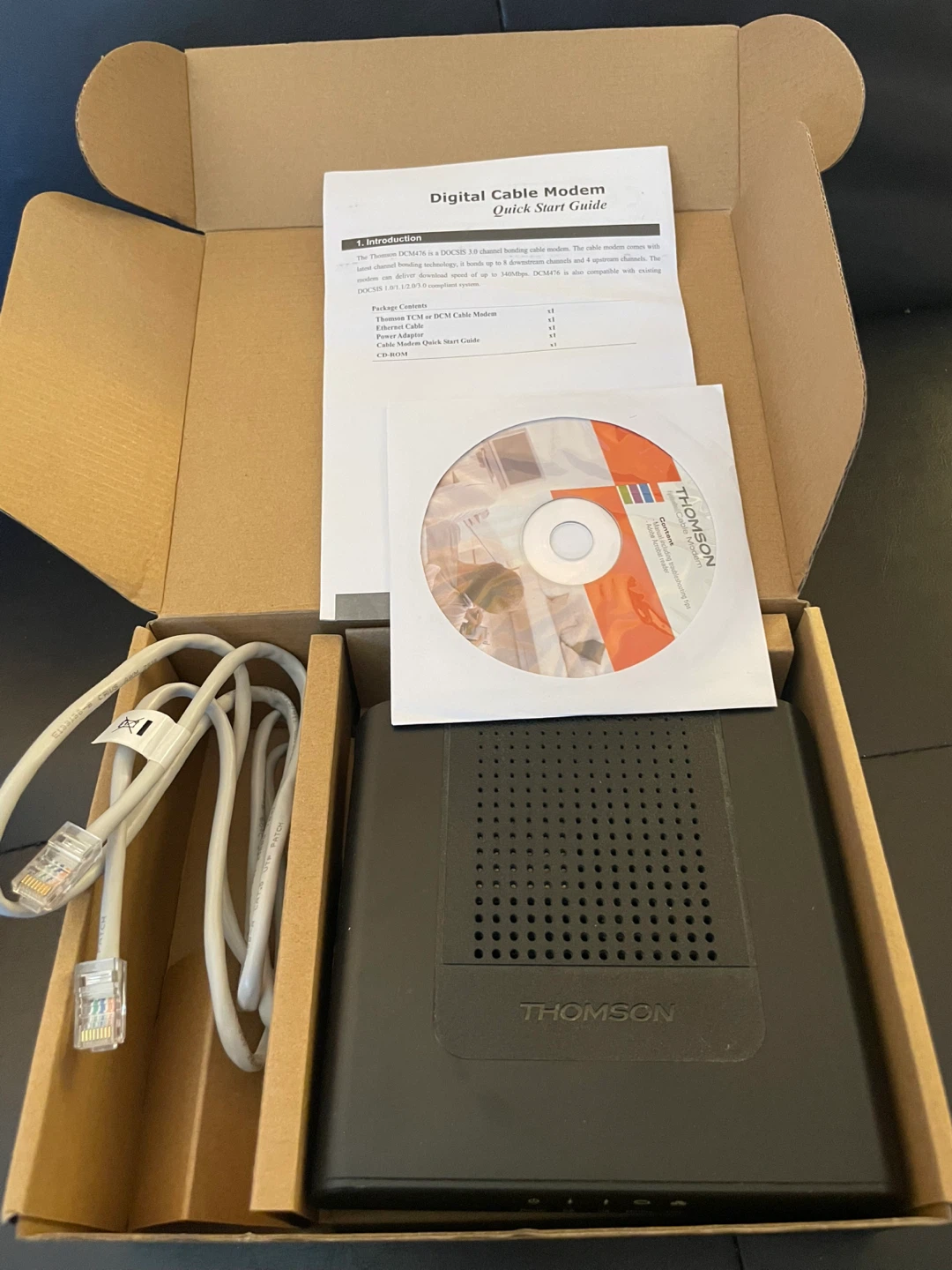 Thomson Digital Broadband Cable Modem - Great Condition! - photo 2