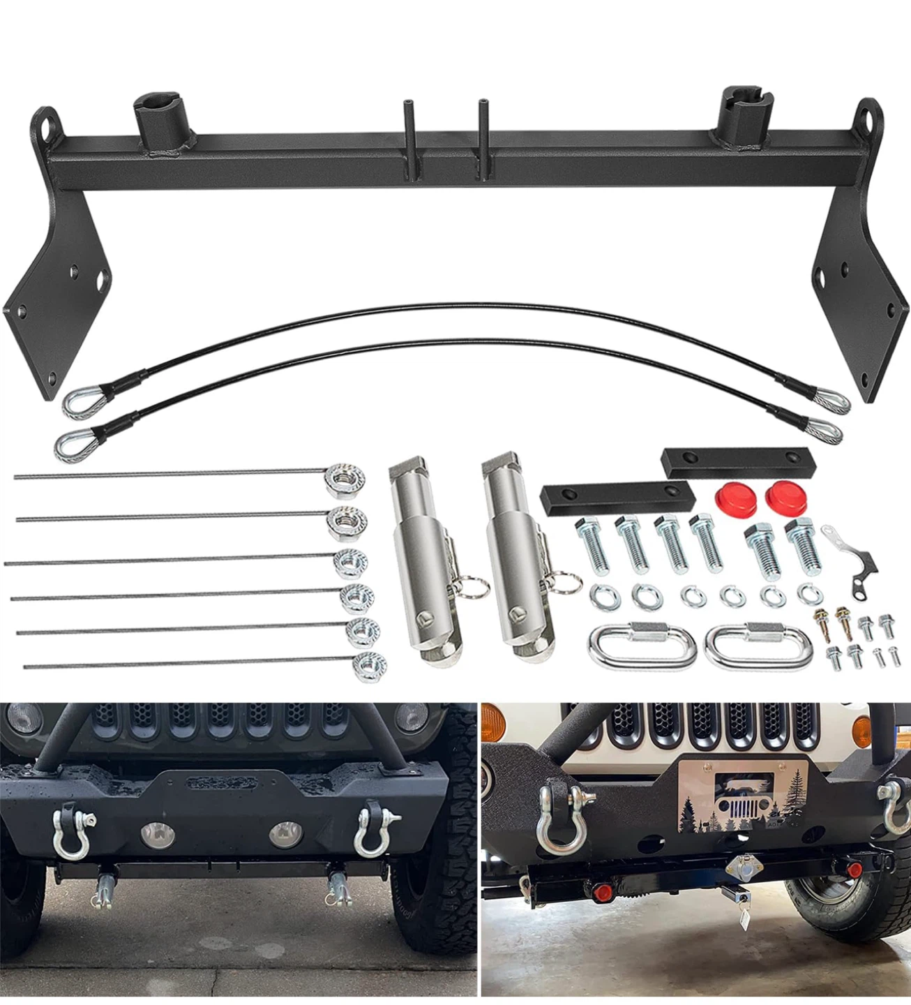 CURT Tow Bar Assembly Tap & Red Dust Cover - photo 3