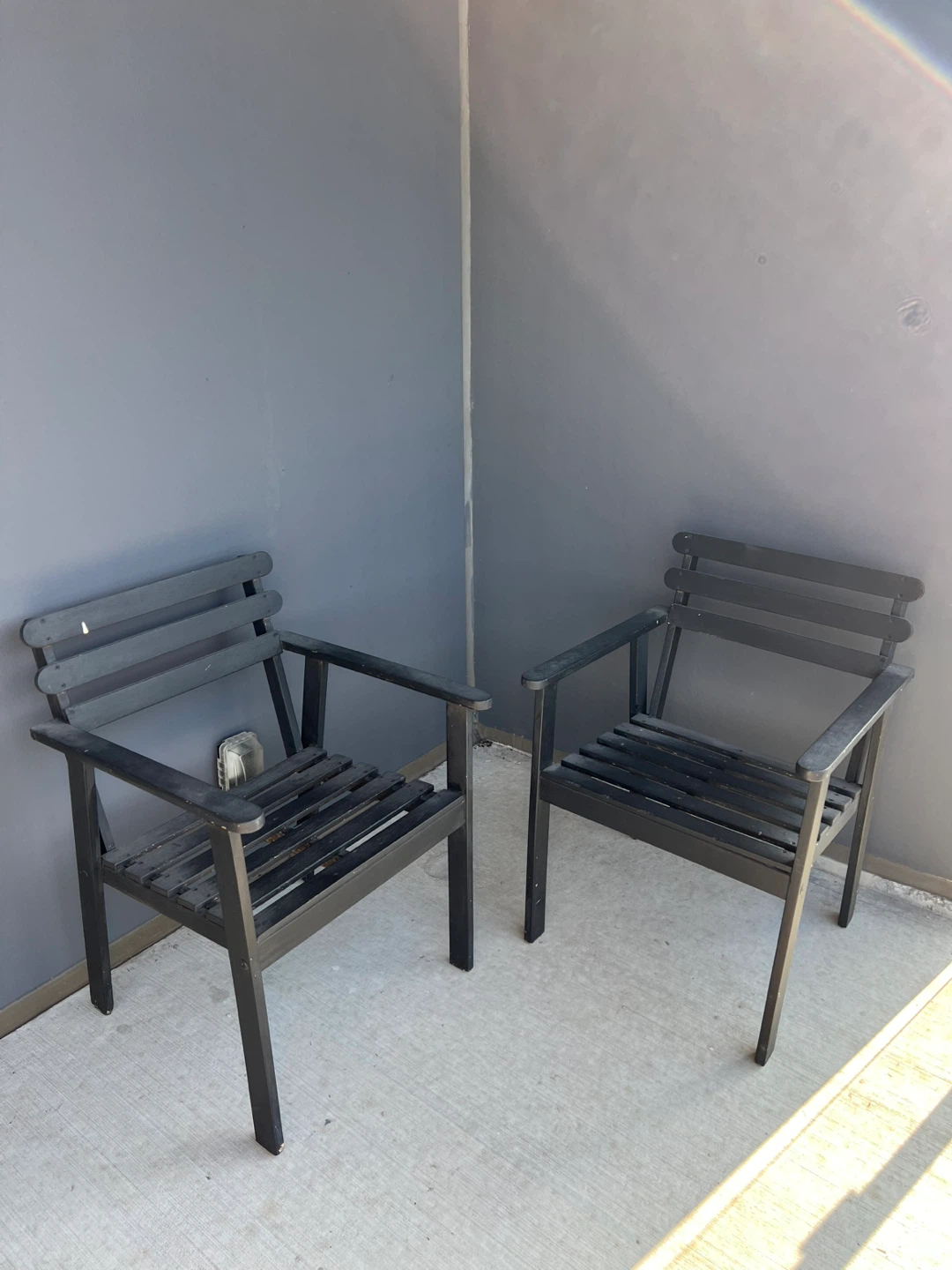 Outdoor Patio Chairs - Set of 2