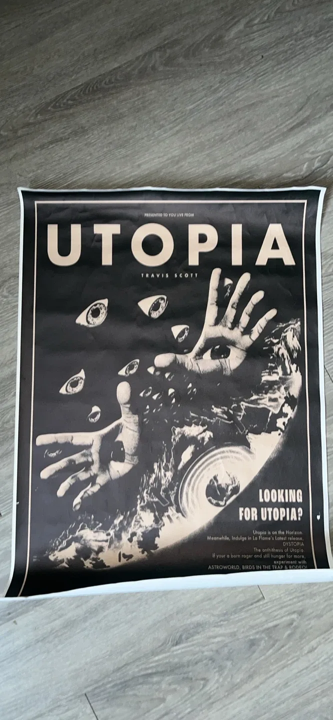 Travis Scott Utopia Poster thumbnail