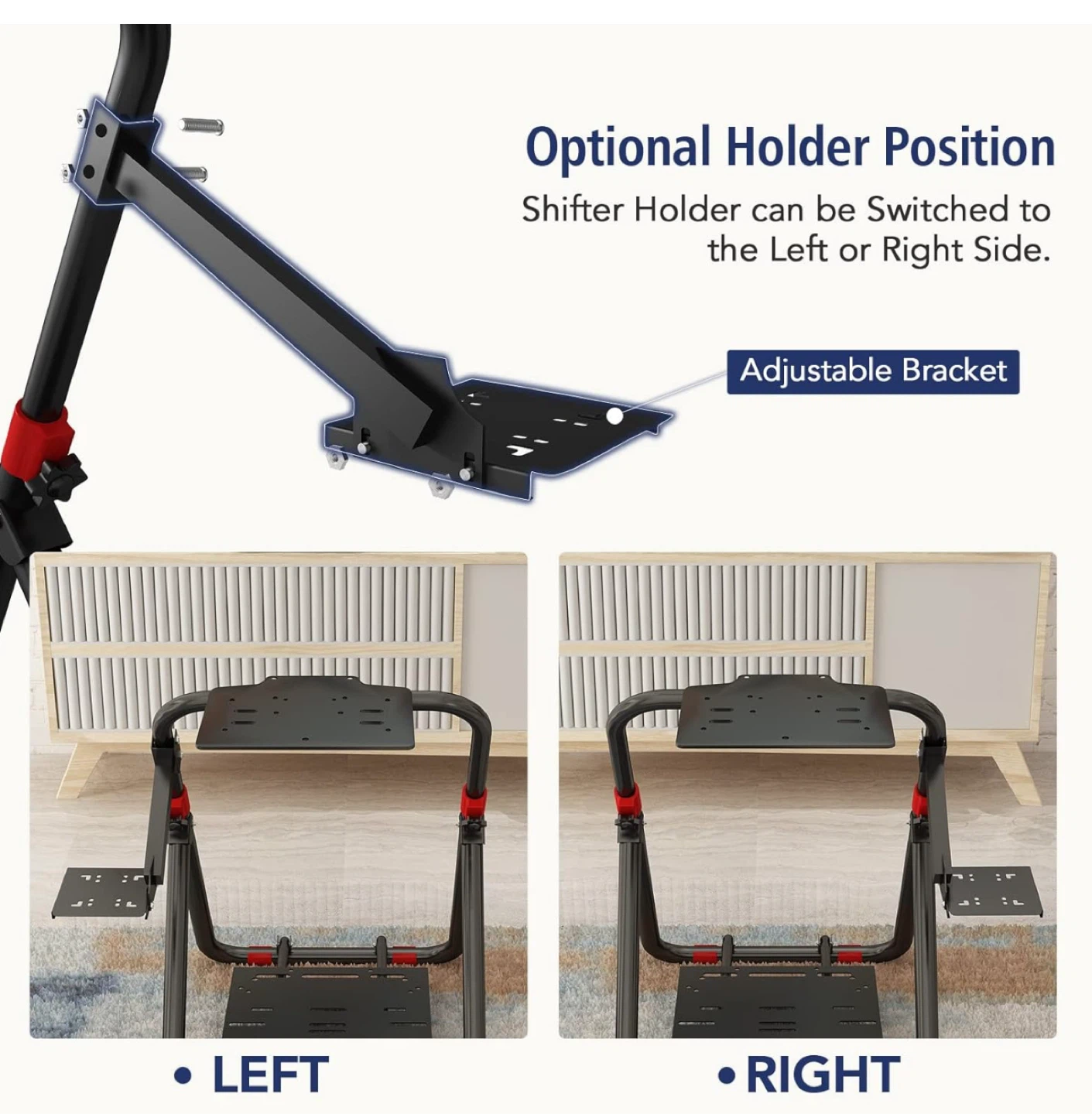 Racing Wheel Stand - Foldable, Adjustable - photo 4