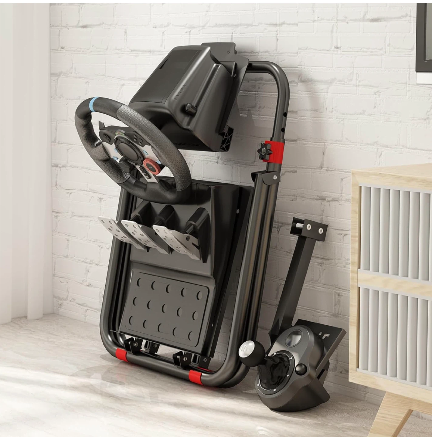Racing Wheel Stand - Foldable, Adjustable - photo 3