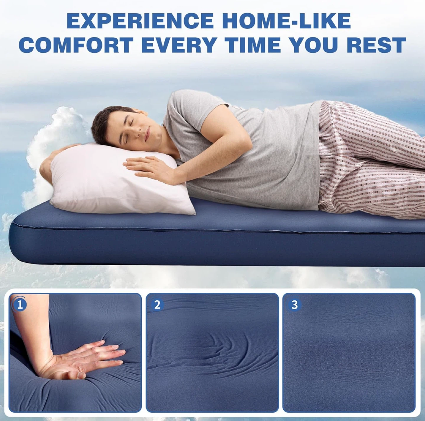 Outskirt Inflatable Mattress - 78 x 52 inches - photo 4