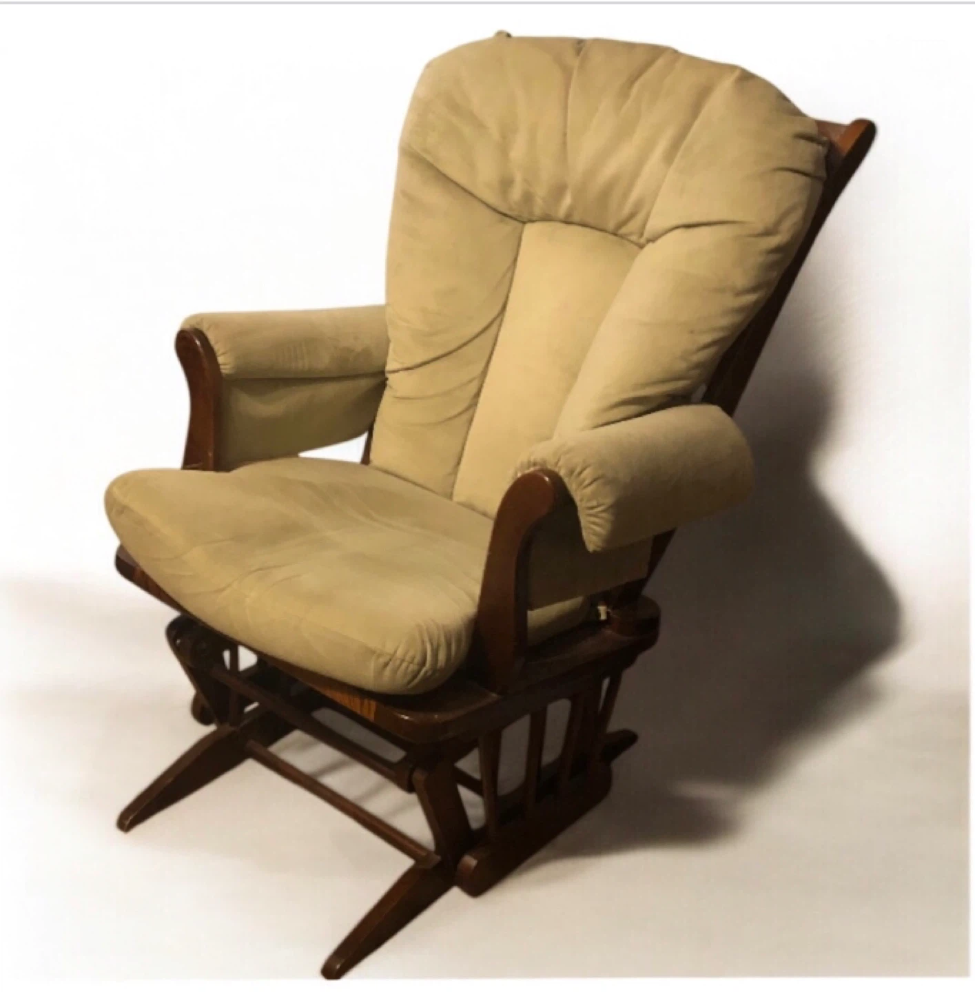 Glider Rocking Chair - Beige 🥕