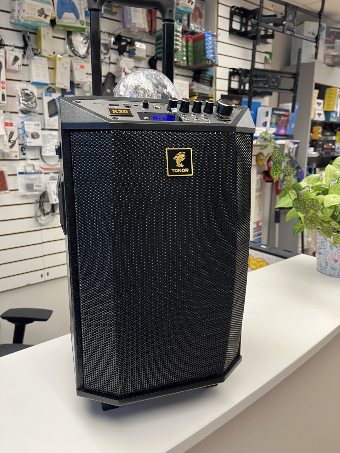 TONOR K20 Karaoke Speaker with Disco Ball