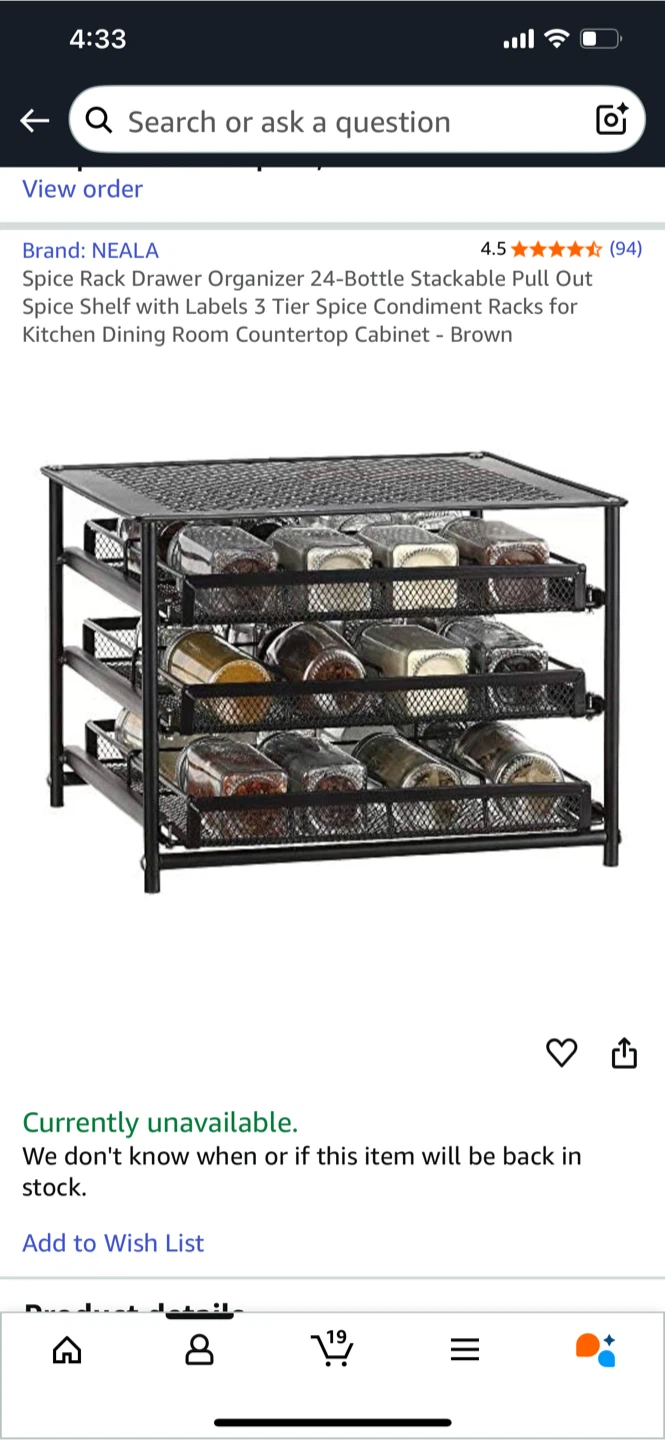 2 Spice Rack Organizer - 4 Tier/3 Tier - photo 3