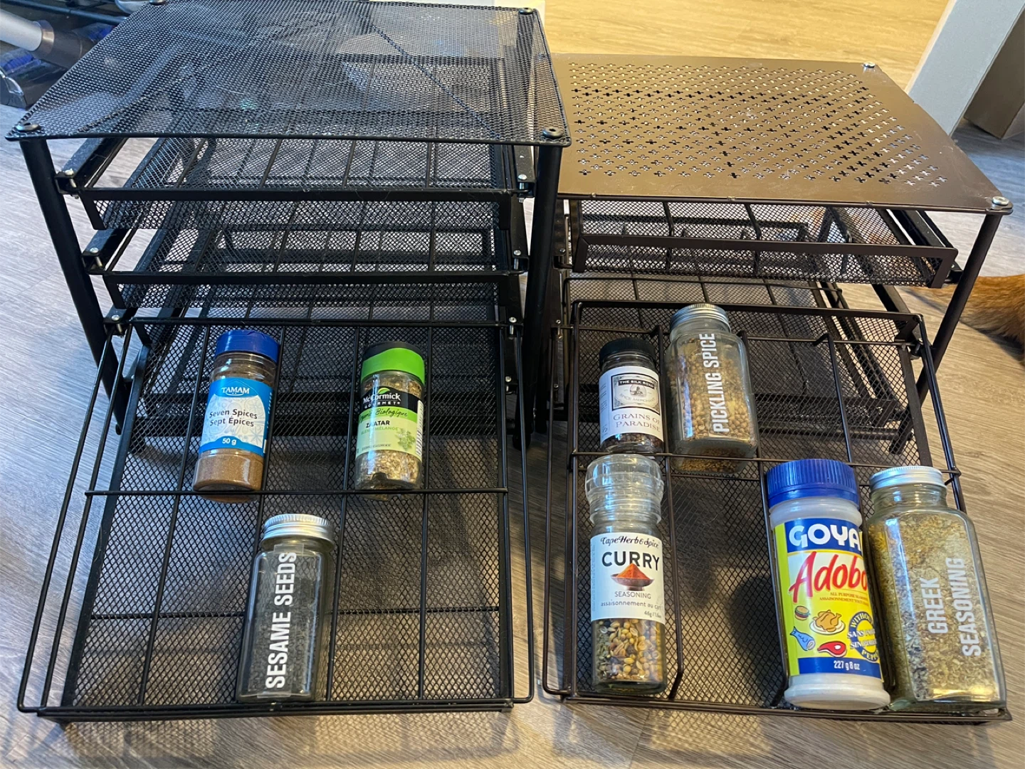2 Spice Rack Organizer - 4 Tier/3 Tier