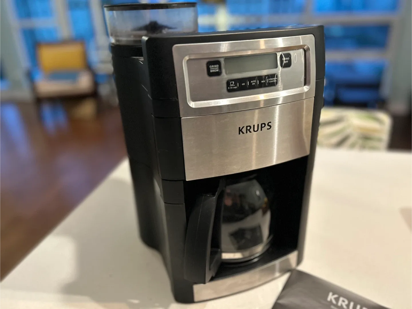 Krups Grind and Brew Coffee Maker thumbnail