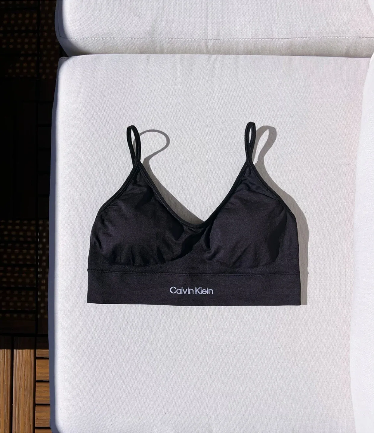 Calvin Klein Black Bralette-size M thumbnail