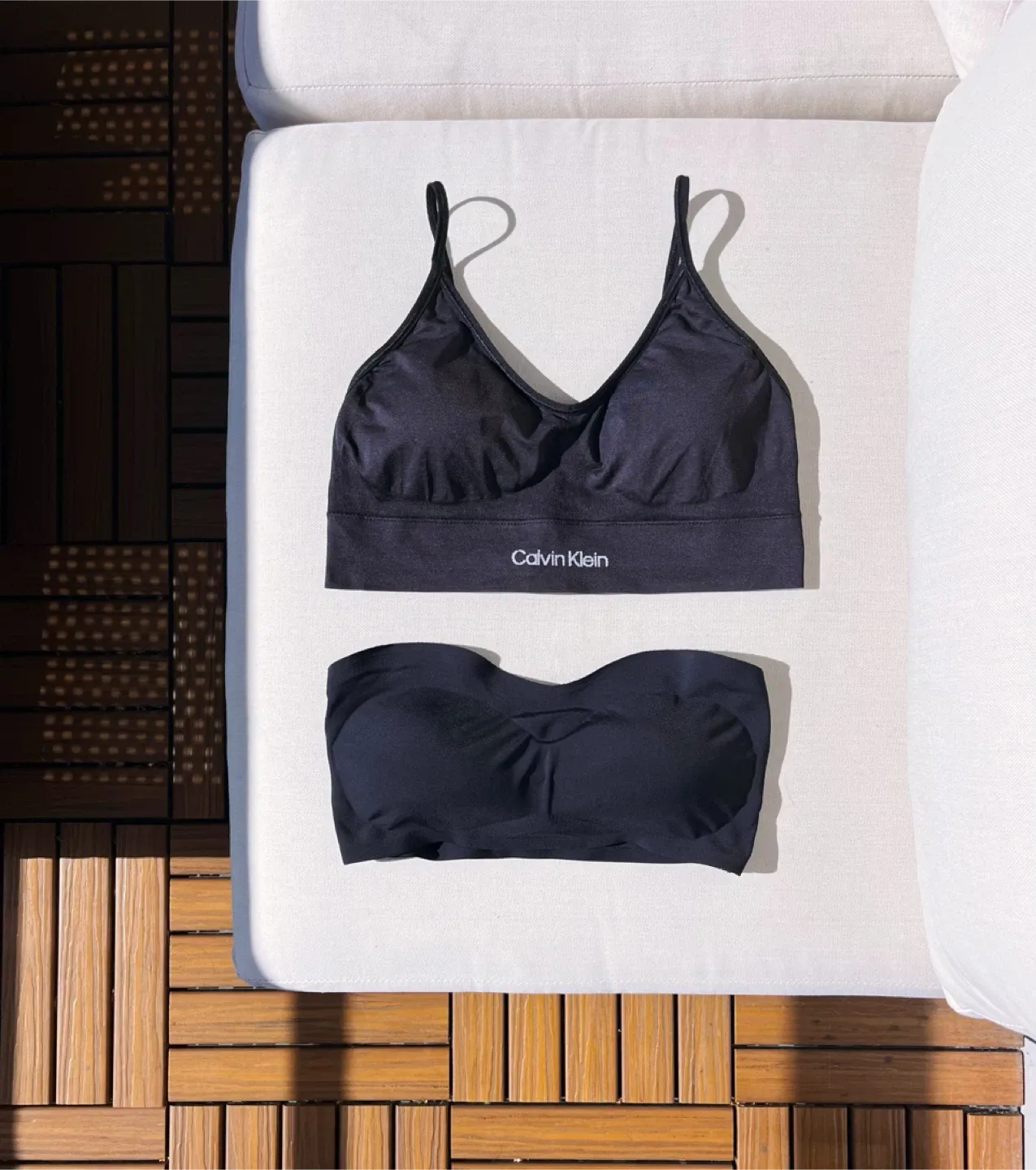 Calvin Klein Black Bra & strapless bra -Size M thumbnail