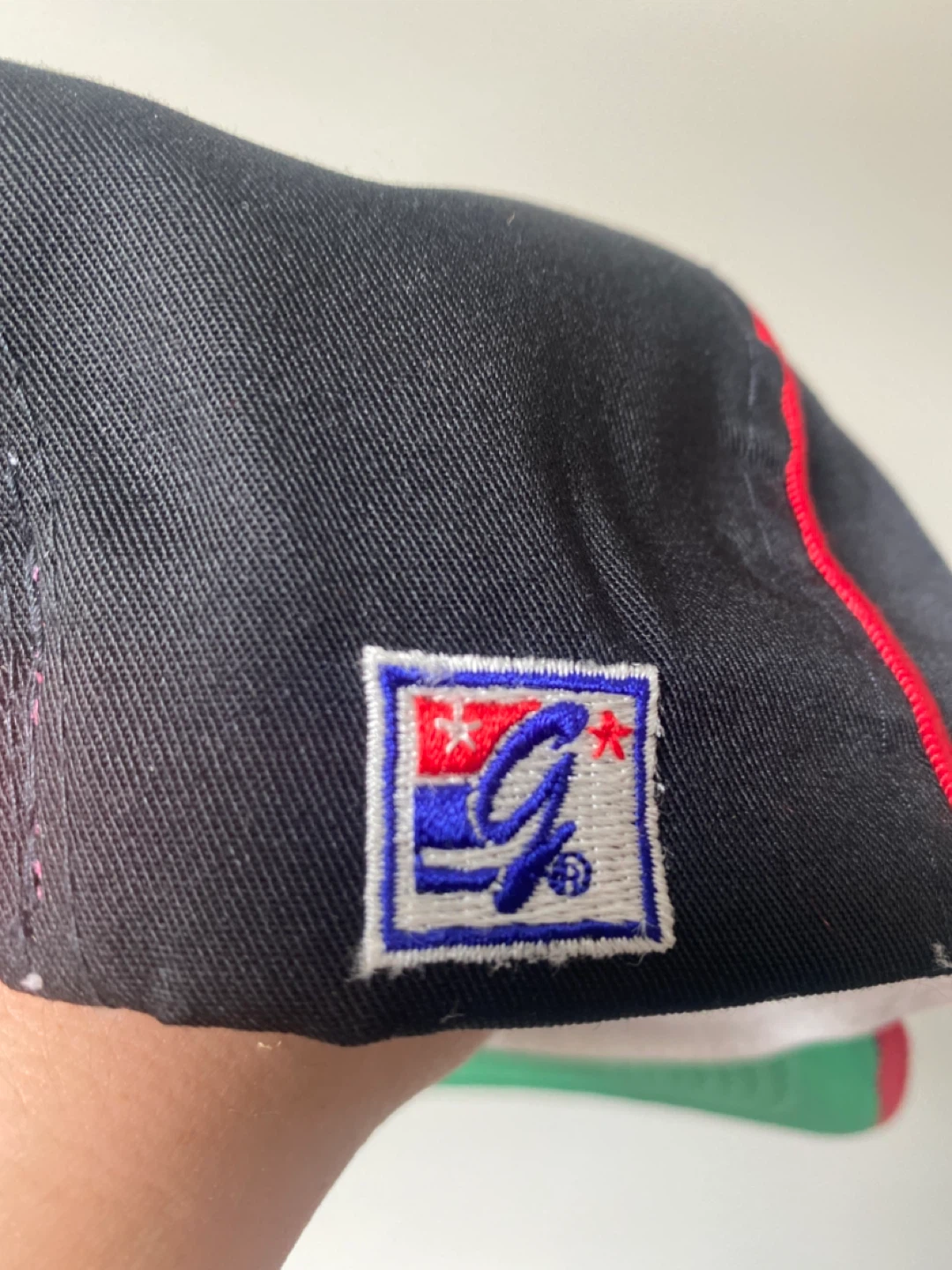 Vintage 90s Rare Ottawa Senators The Game Split Bar Snapback Hat - photo 3