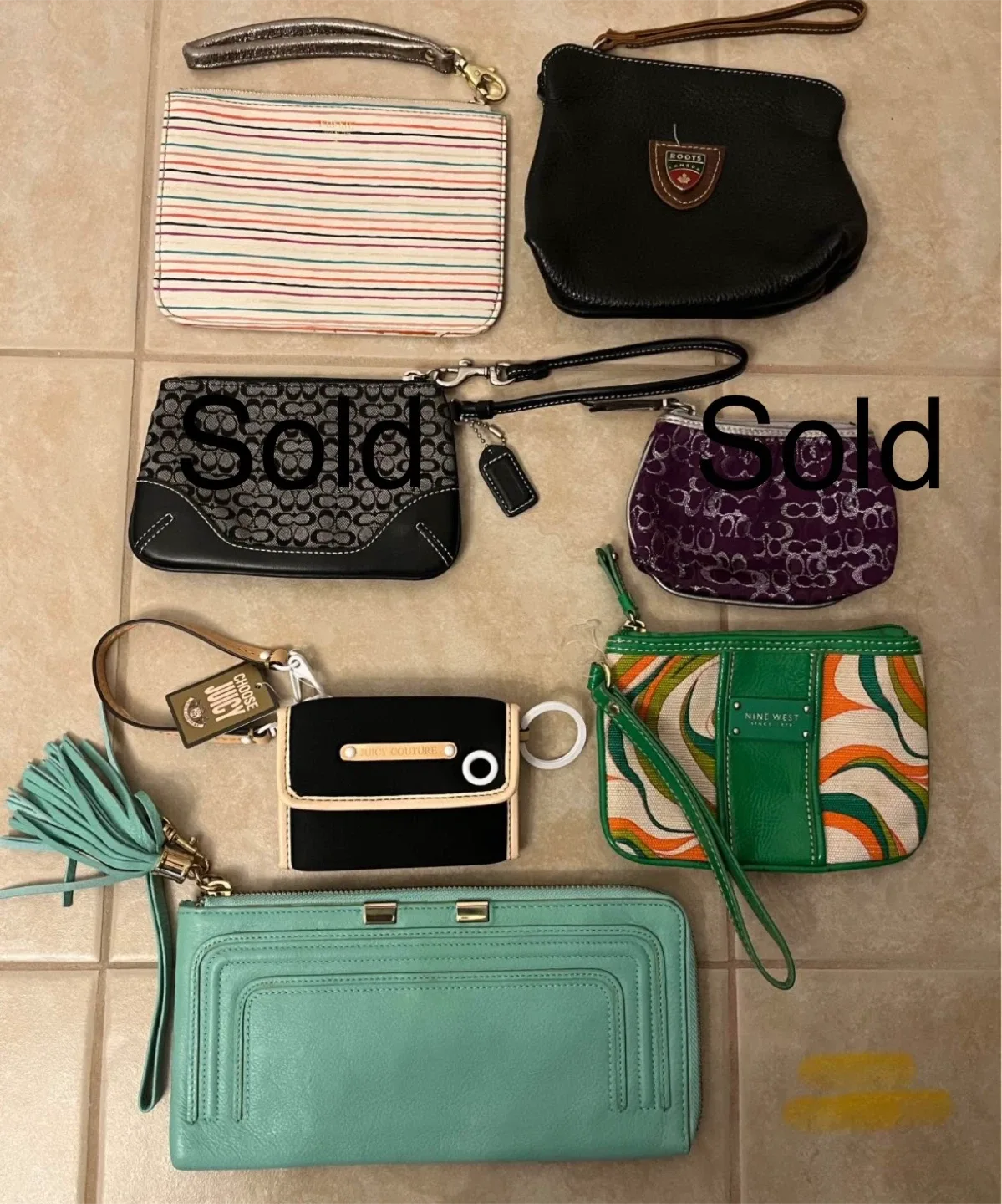 Designer Wristlets: $10 each or Best Offer on 2 or more thumbnail