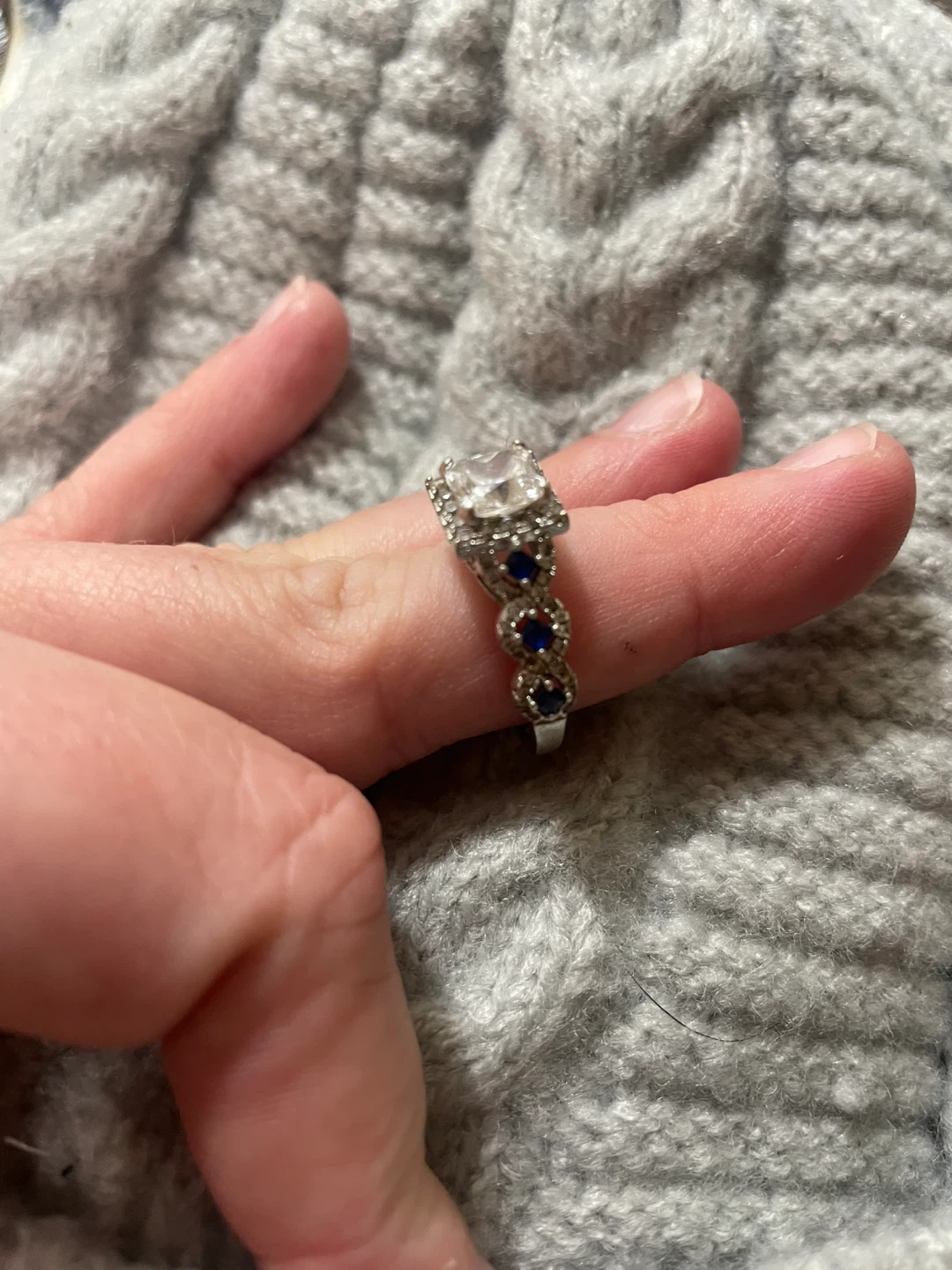 Ritika Princess Cut Ring - Size 7.5 - photo 3