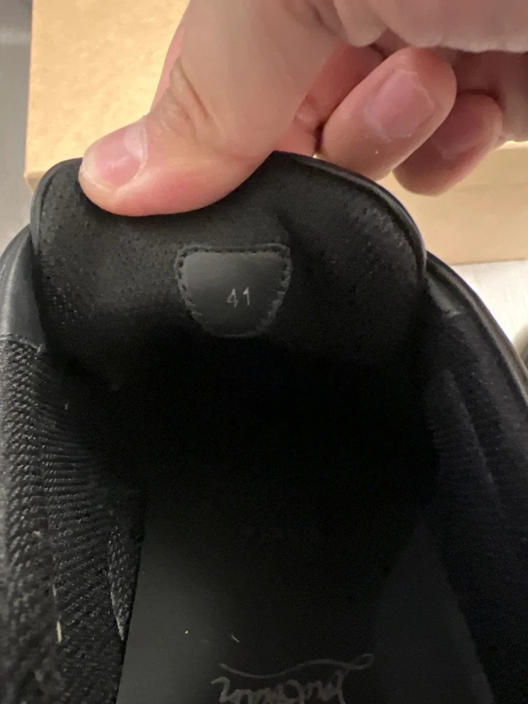 Christian Louboutin Black Sneakers - Size 41 image indicator(3)