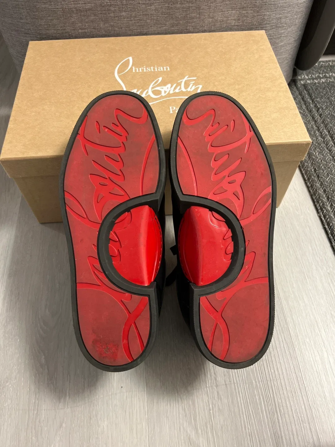 Christian Louboutin Black Sneakers - Size 41 image indicator(2)