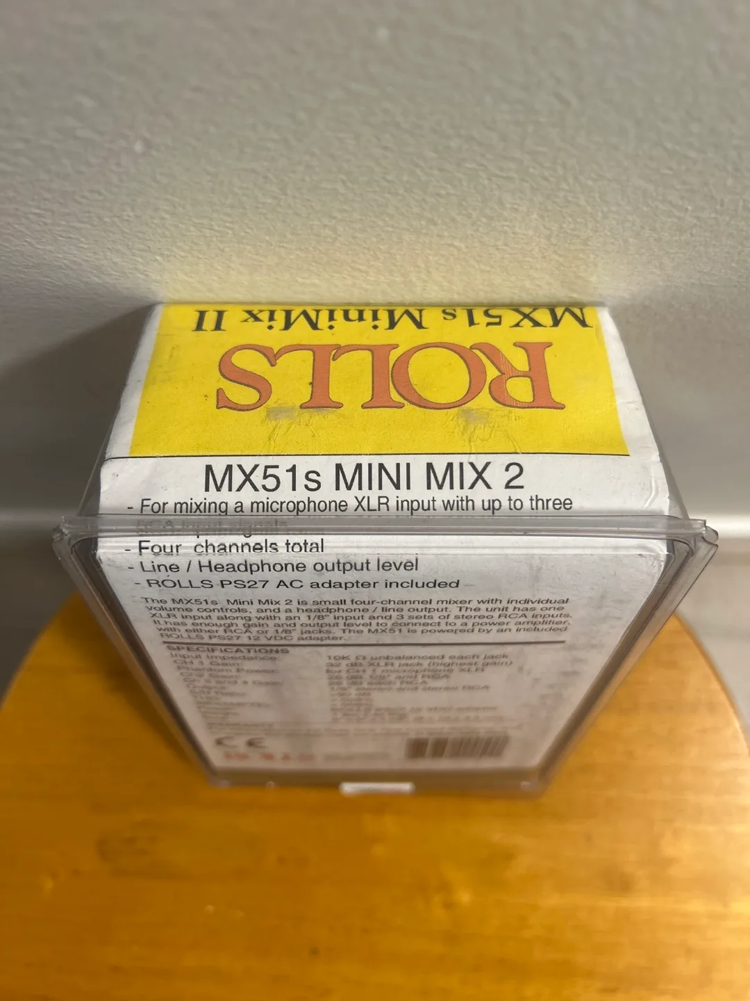 New Rolls MX51s Mini Mix II 4-Channel Mixer image indicator(4)