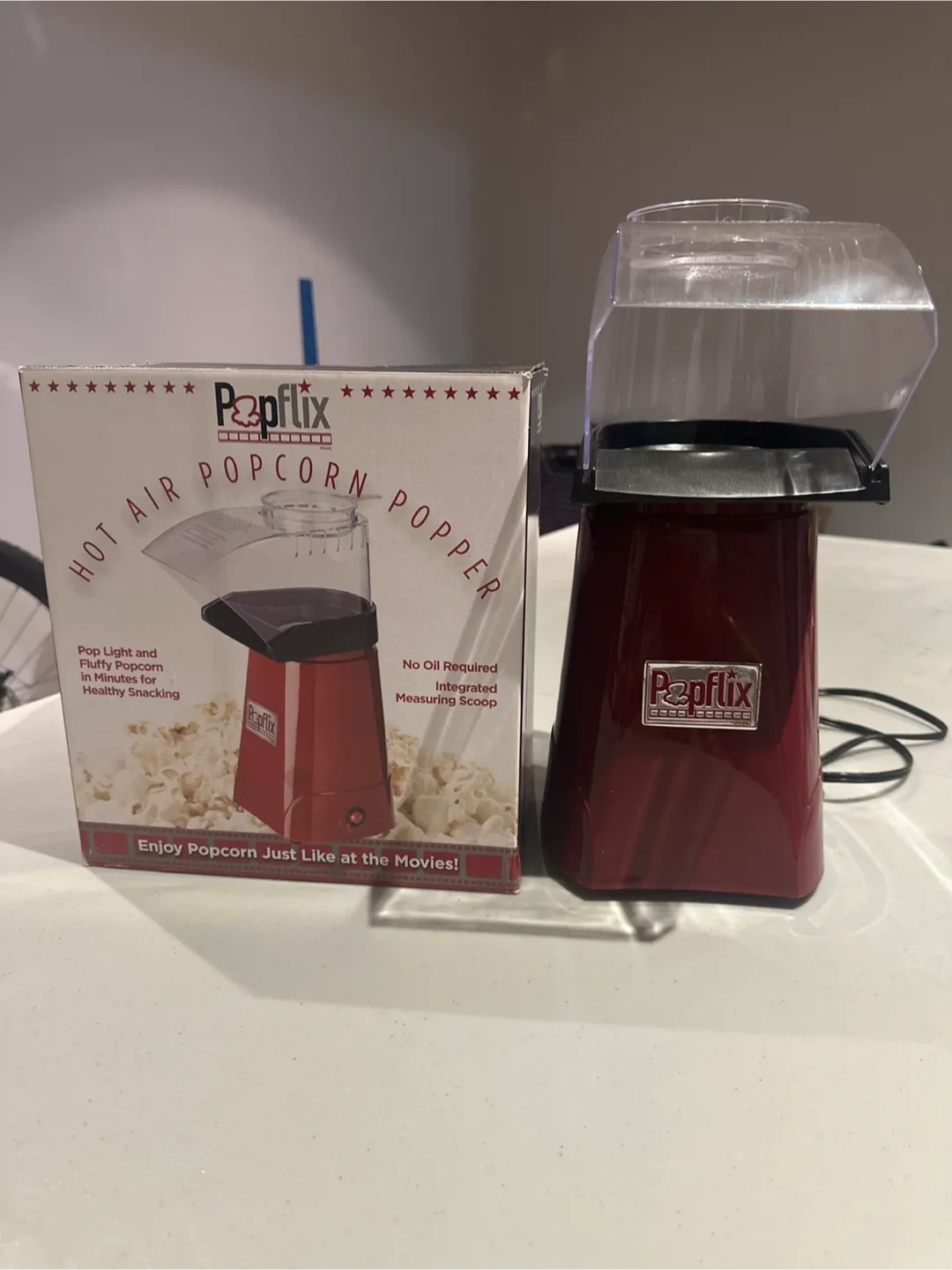 Popflix Hot Air Popcorn Popper thumbnail